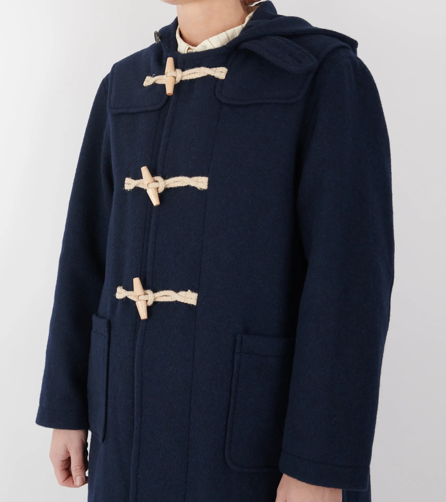 Duffle Coat Dark Navy sold by Dr. Adams product image thumbnail 4