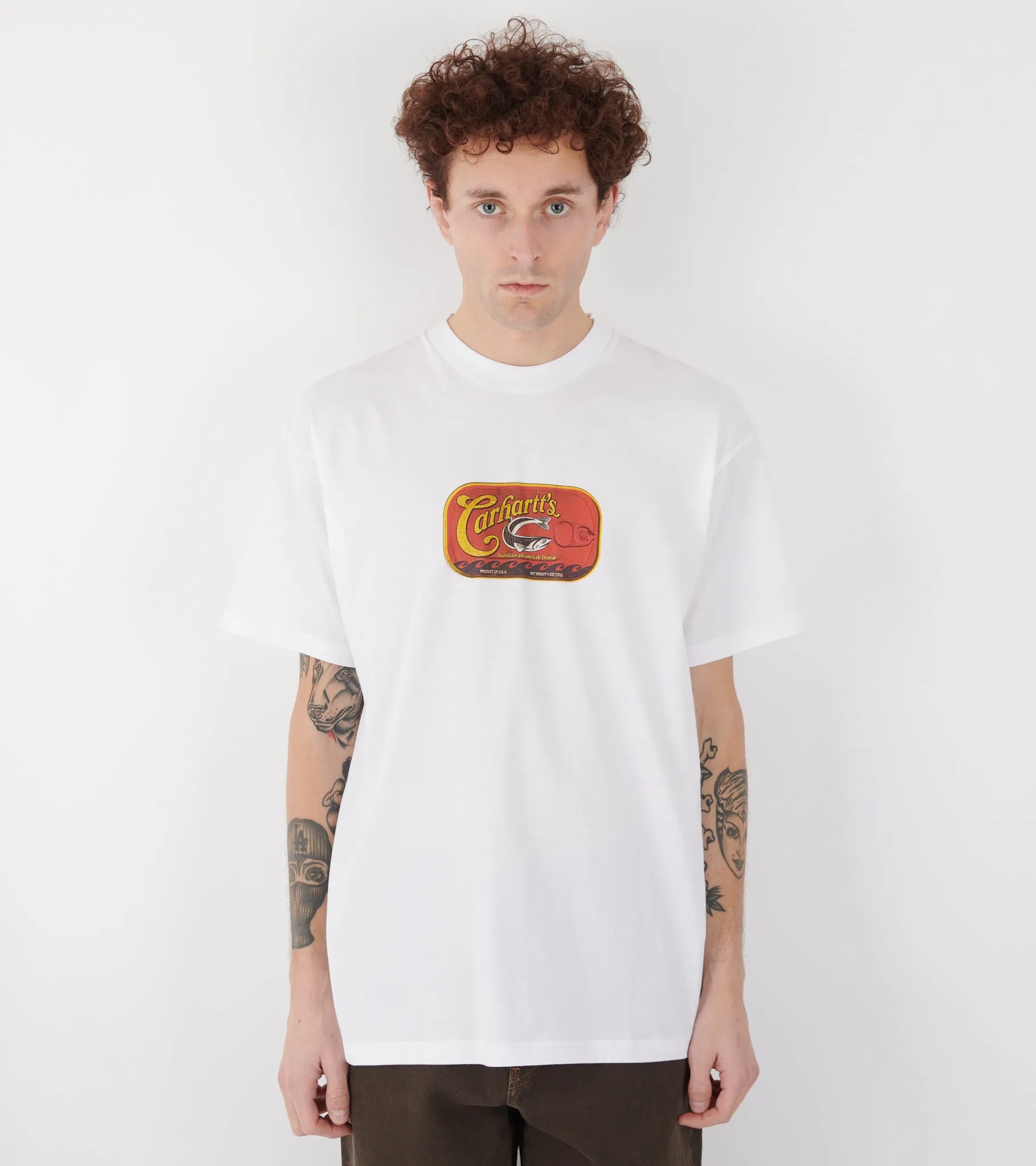 S/S Sardinas T-shirt White sold by Dr. Adams product image thumbnail 2