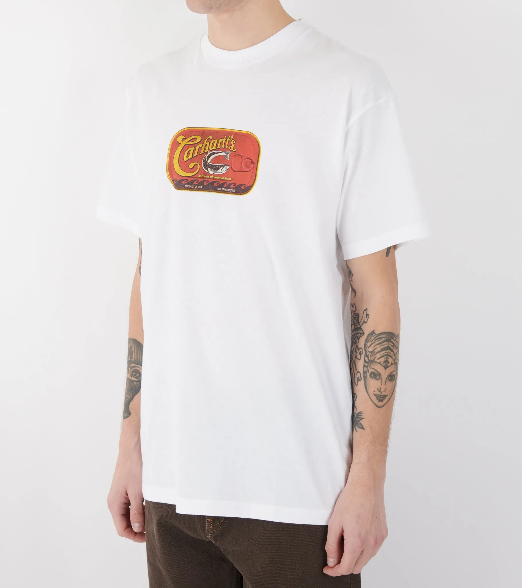 S/S Sardinas T-shirt White sold by Dr. Adams product image thumbnail 3