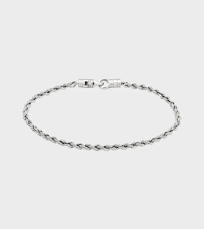 Rope Bracelet Silver sold by Dr. Adams