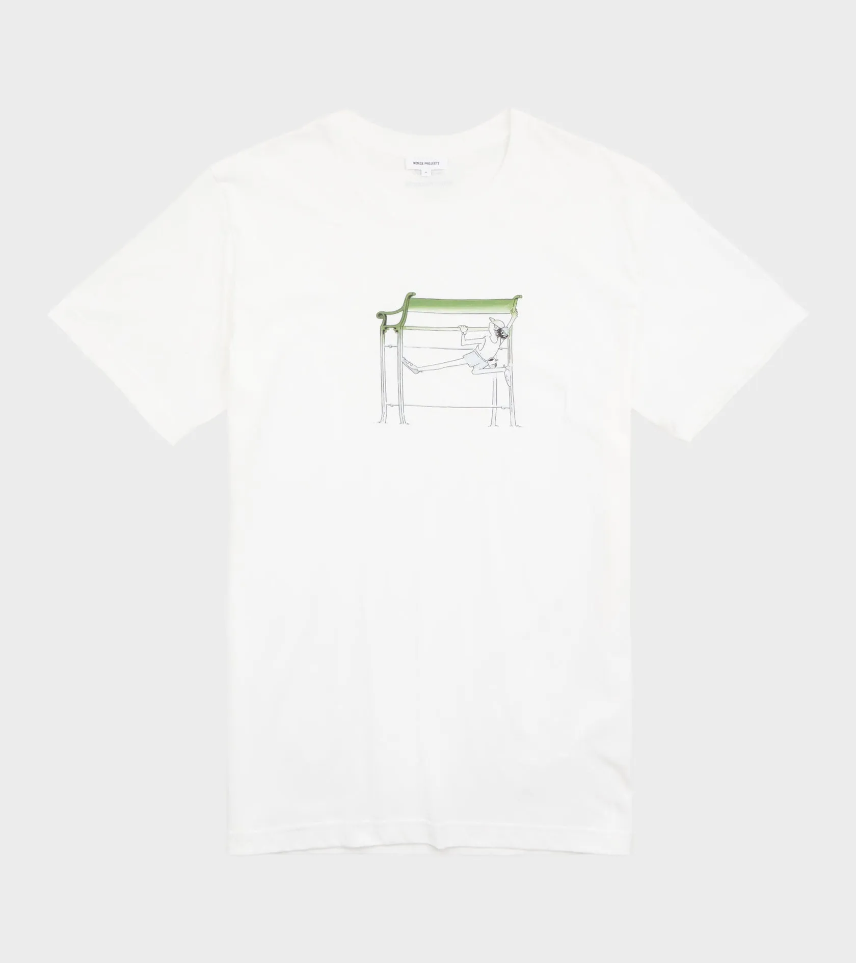 X Daniel Frost Benchmark Print T-shirt White sold by Dr. Adams