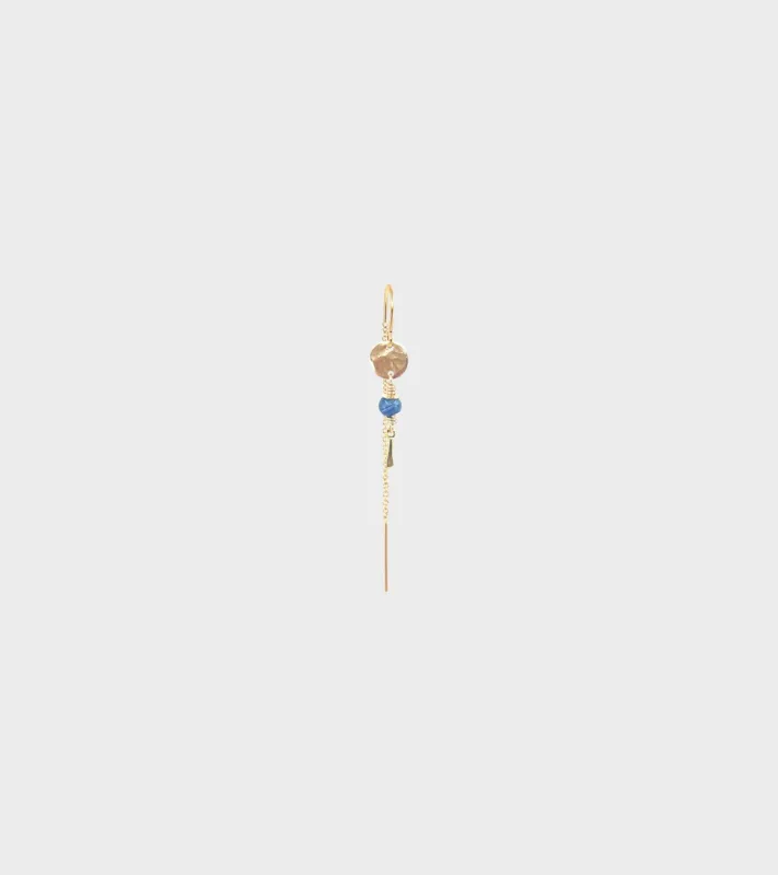 Celestine Earring Blue Aventurin made by Dr. Adams