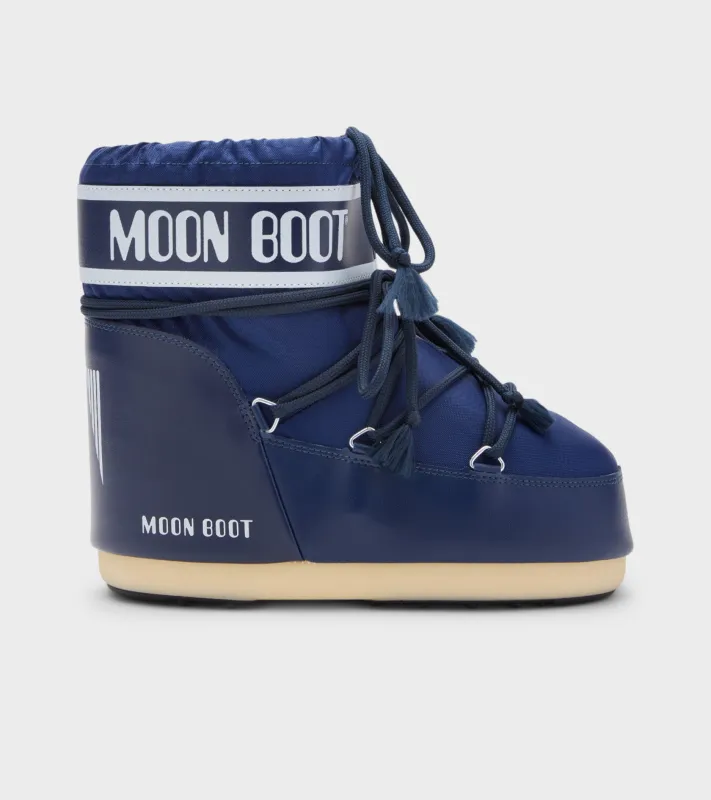 Moon Boot Icon Low Nylon Blue sold by Dr. Adams