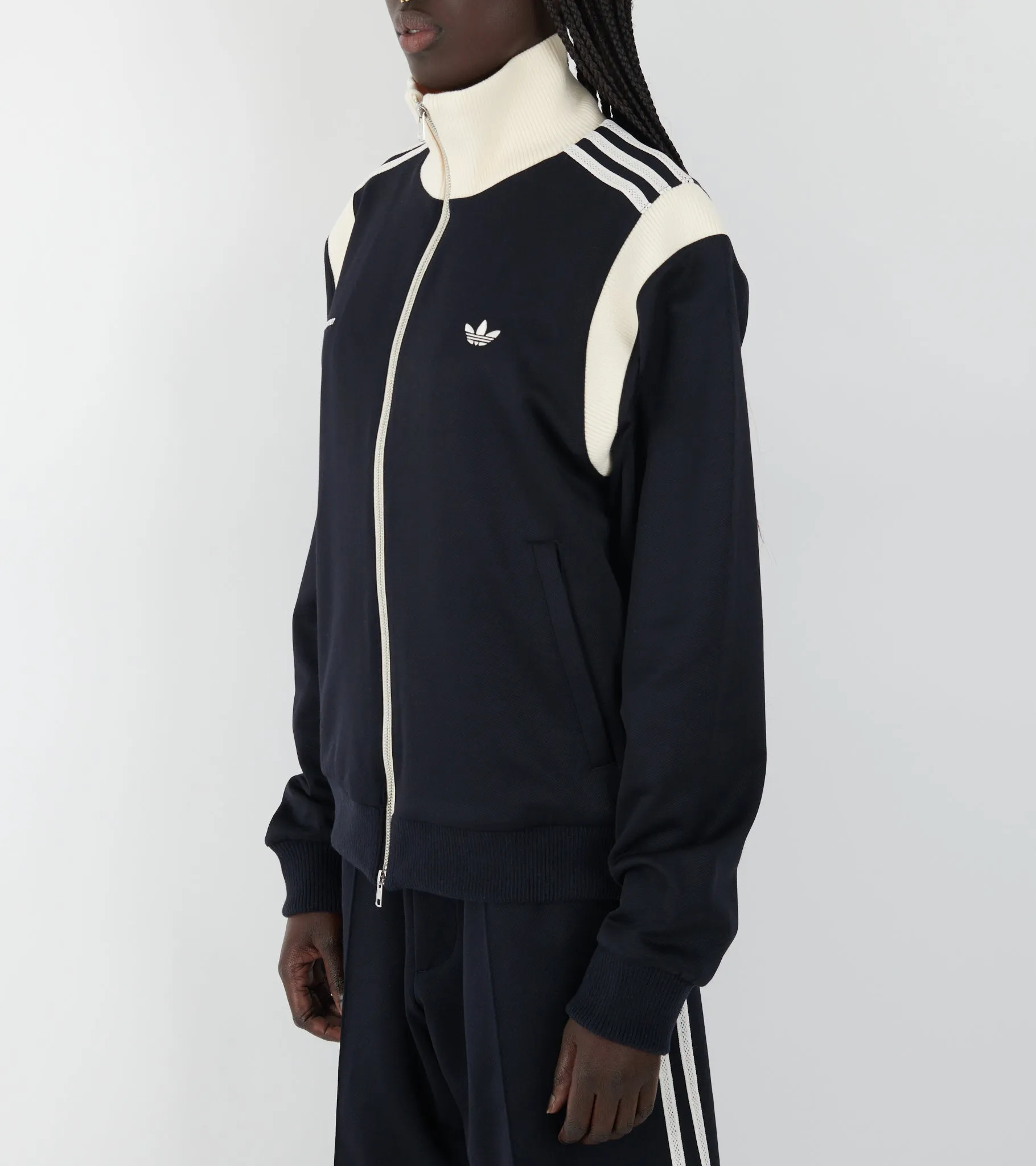WB Twill Track Top Ntnavy sold by Dr. Adams product image thumbnail 4