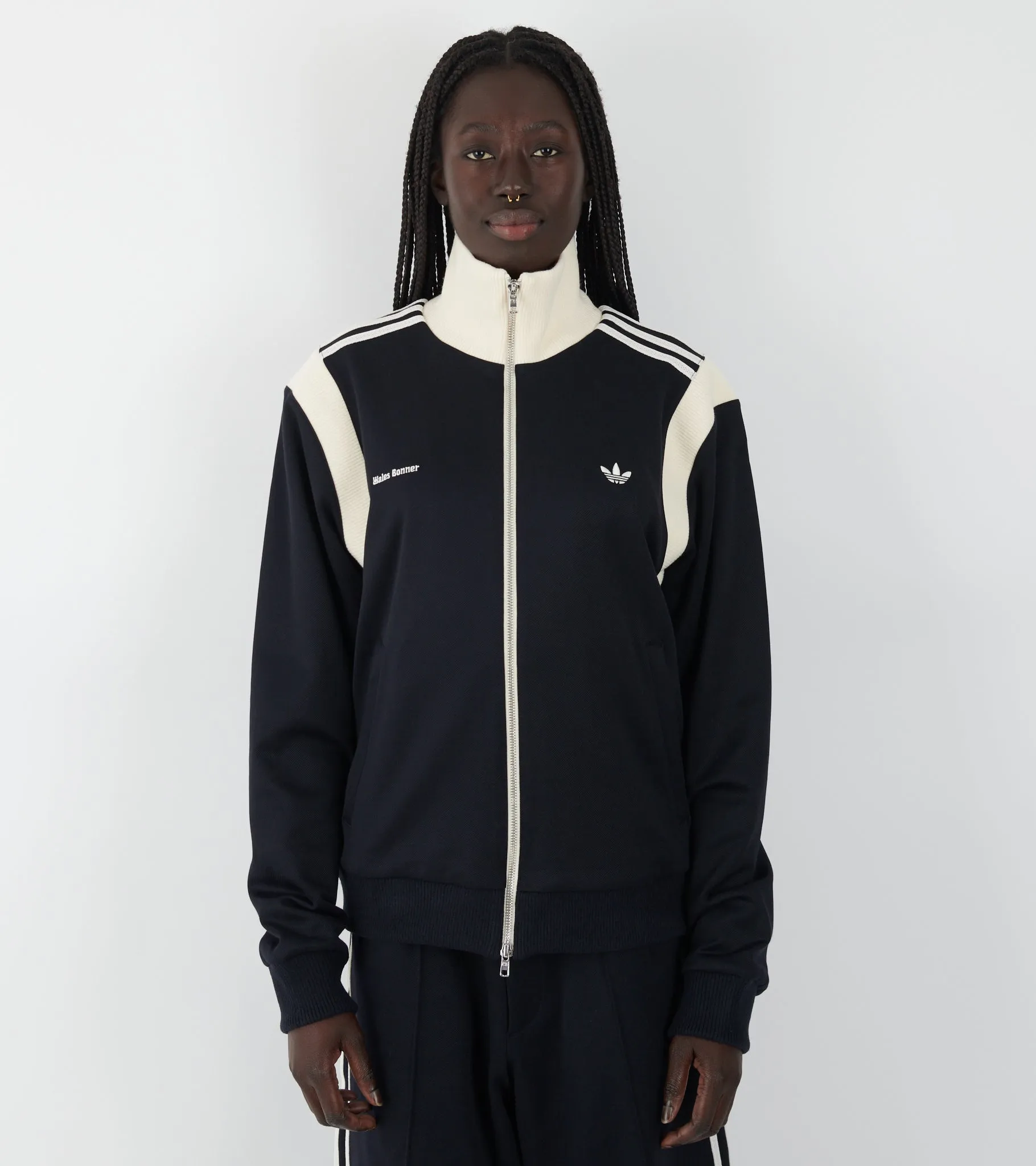 WB Twill Track Top Ntnavy sold by Dr. Adams product image thumbnail 3