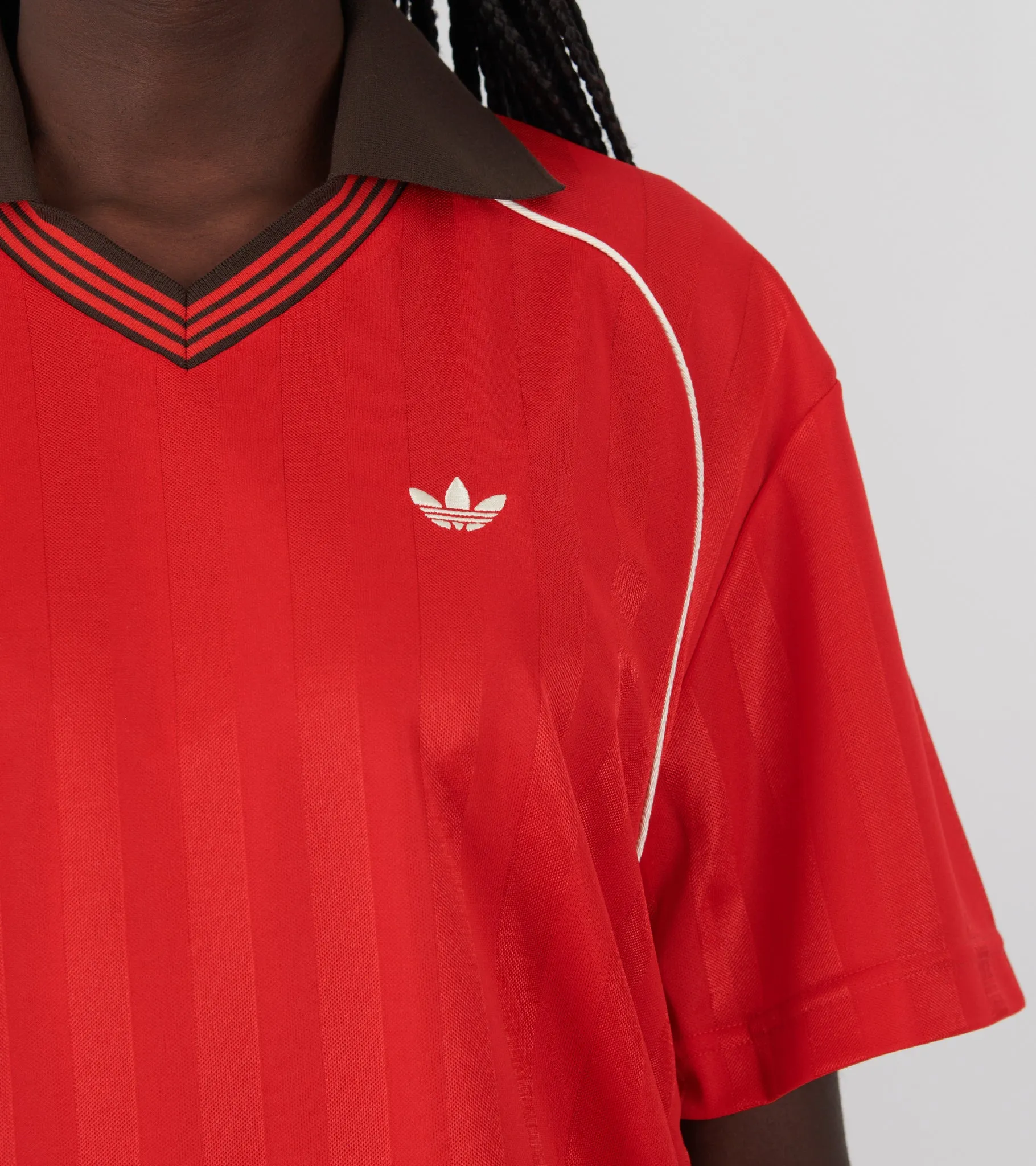 WB Football Tee Better Scarlet/Dark Brown sold by Dr. Adams product image thumbnail 5