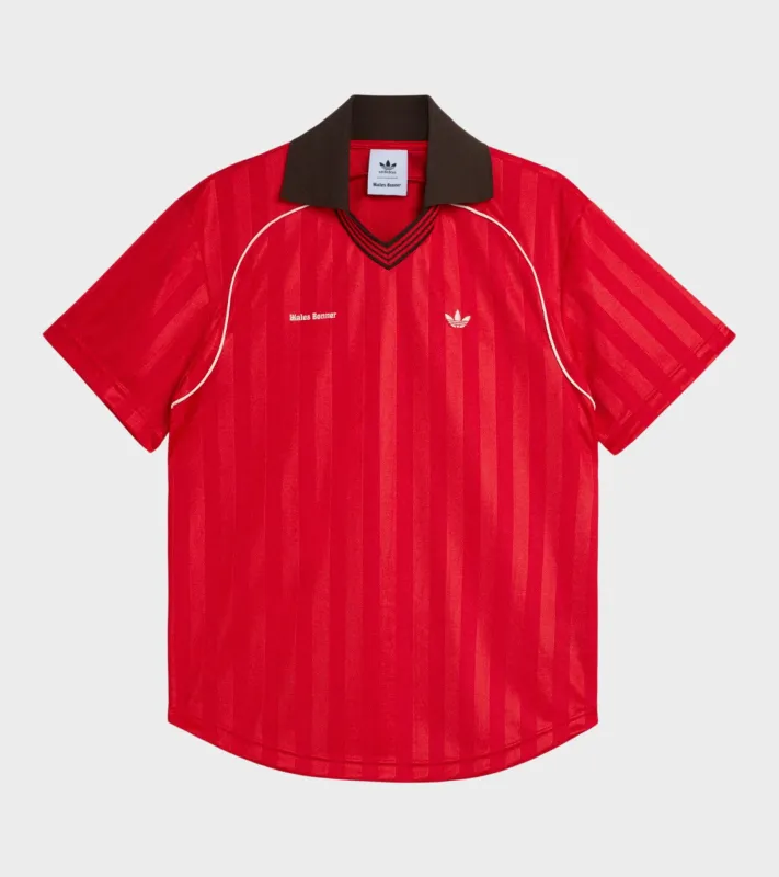 WB Football Tee Better Scarlet/Dark Brown sold by Dr. Adams