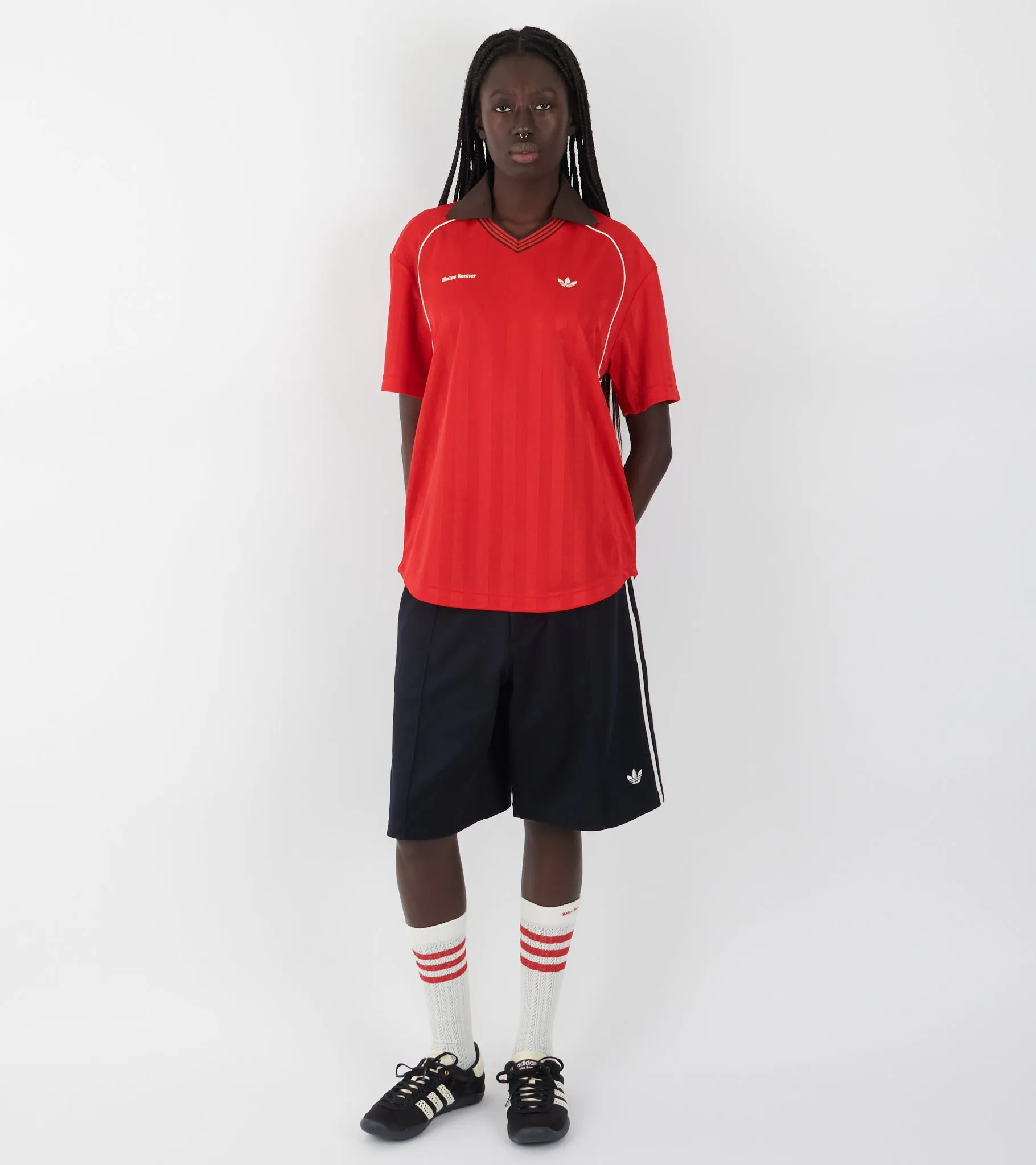 WB Football Tee Better Scarlet/Dark Brown sold by Dr. Adams product image thumbnail 2