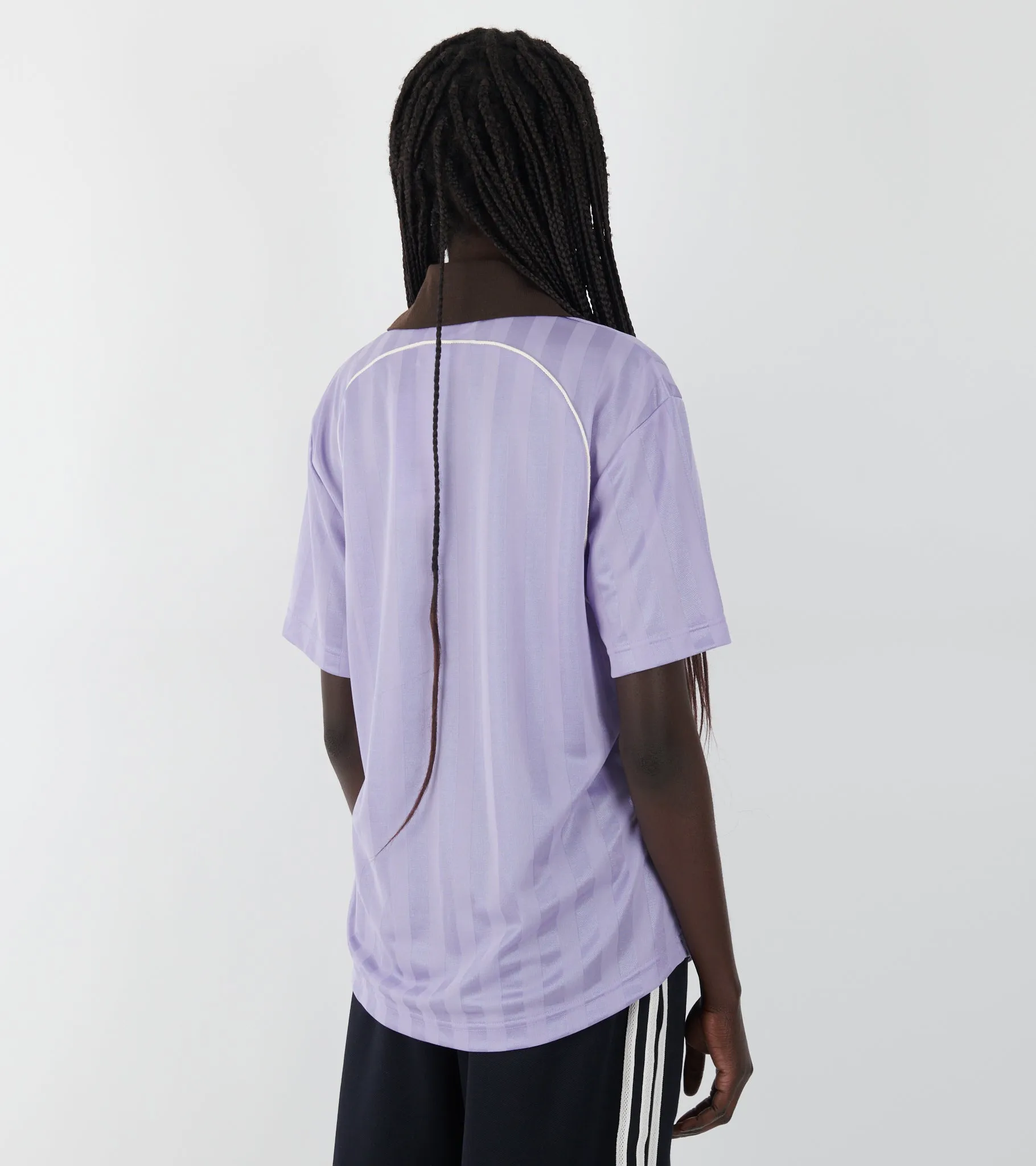 WB Football Tee Light Purple/Dark Brown sold by Dr. Adams product image thumbnail 5