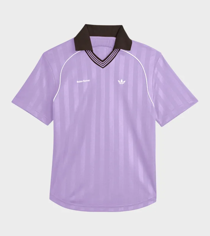 WB Football Tee Light Purple/Dark Brown sold by Dr. Adams