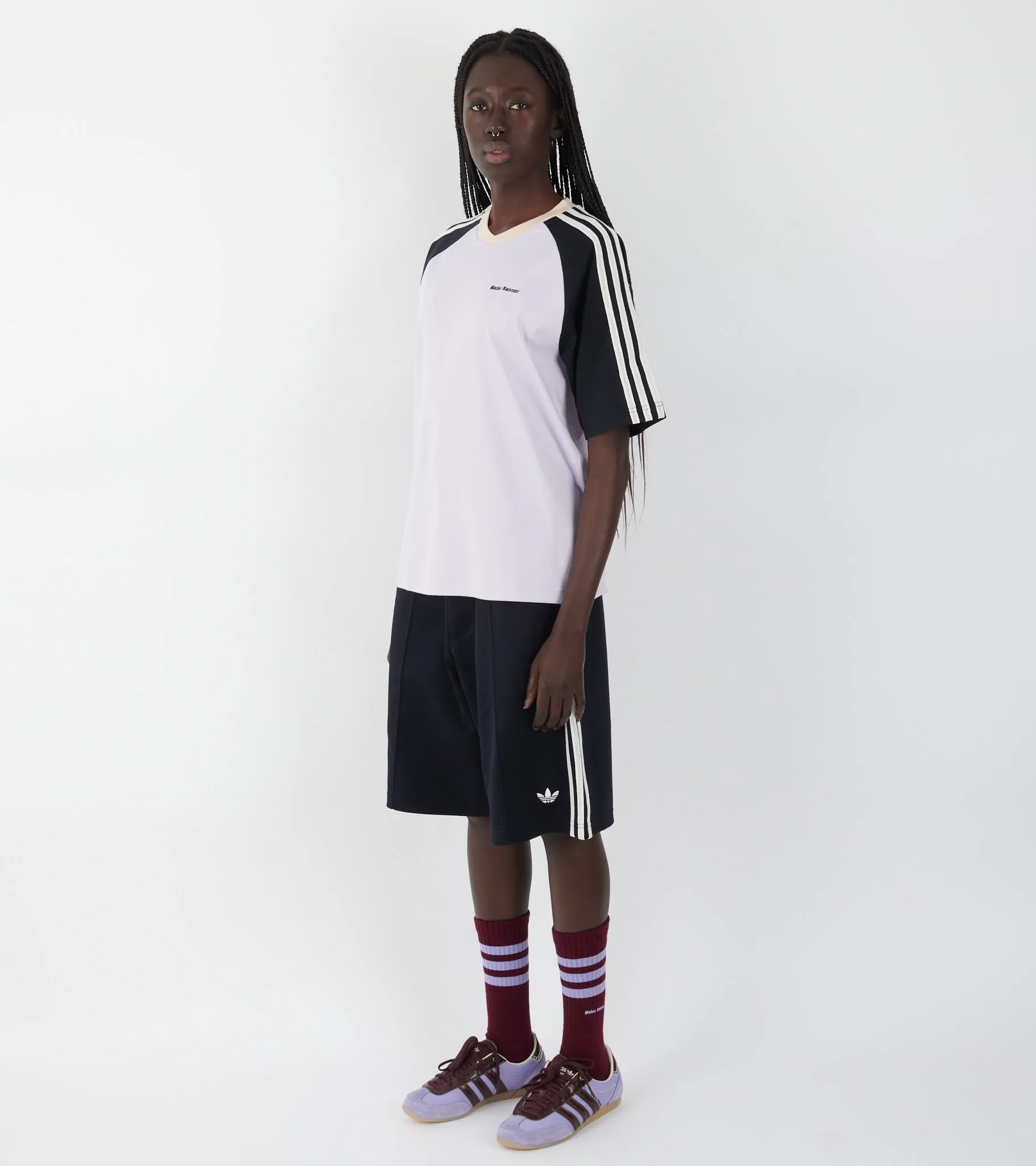 WB Cali Tee Purple Tint/Black sold by Dr. Adams product image thumbnail 2