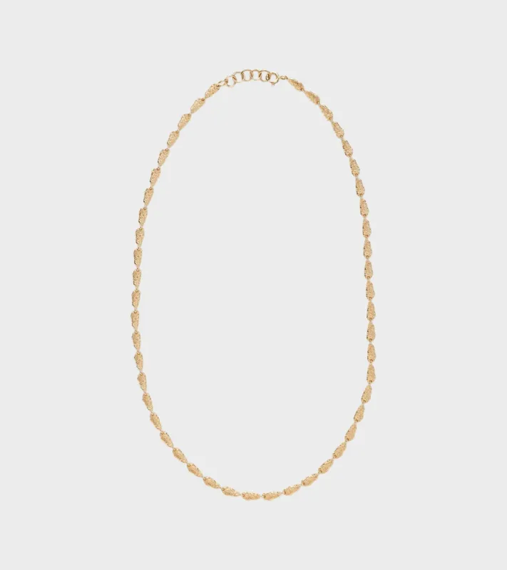 Martha Necklace Gold made by Dr. Adams
