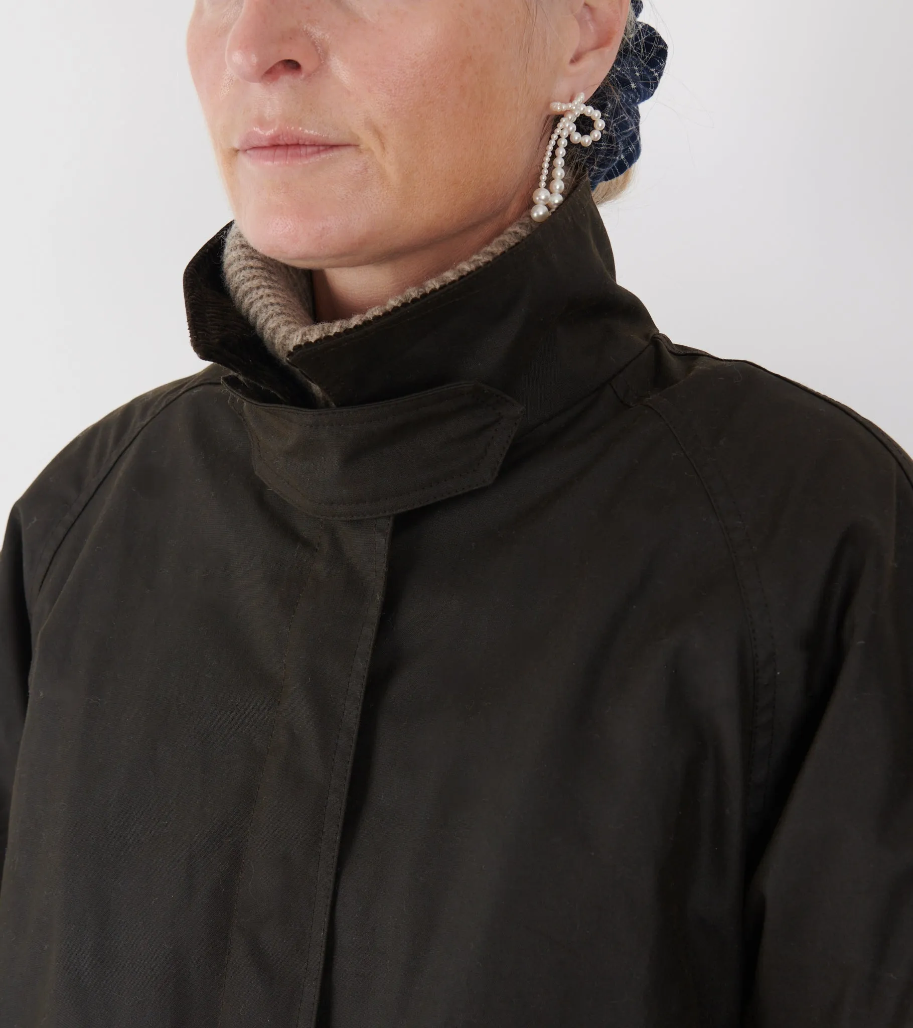 Oilskin Jacket Dark Brown sold by Dr. Adams product image thumbnail 4