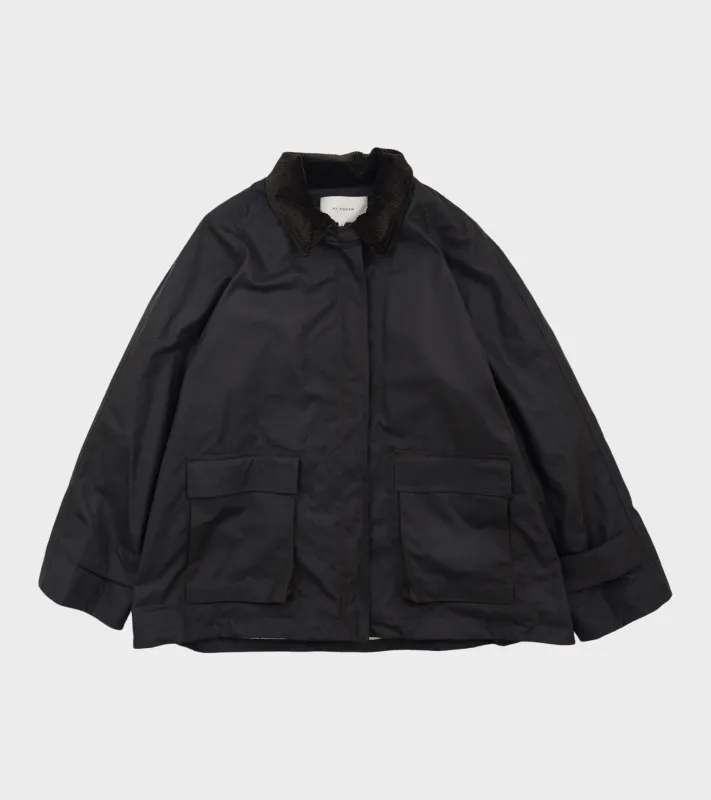 Oilskin Jacket Dark Brown made by AF Agger