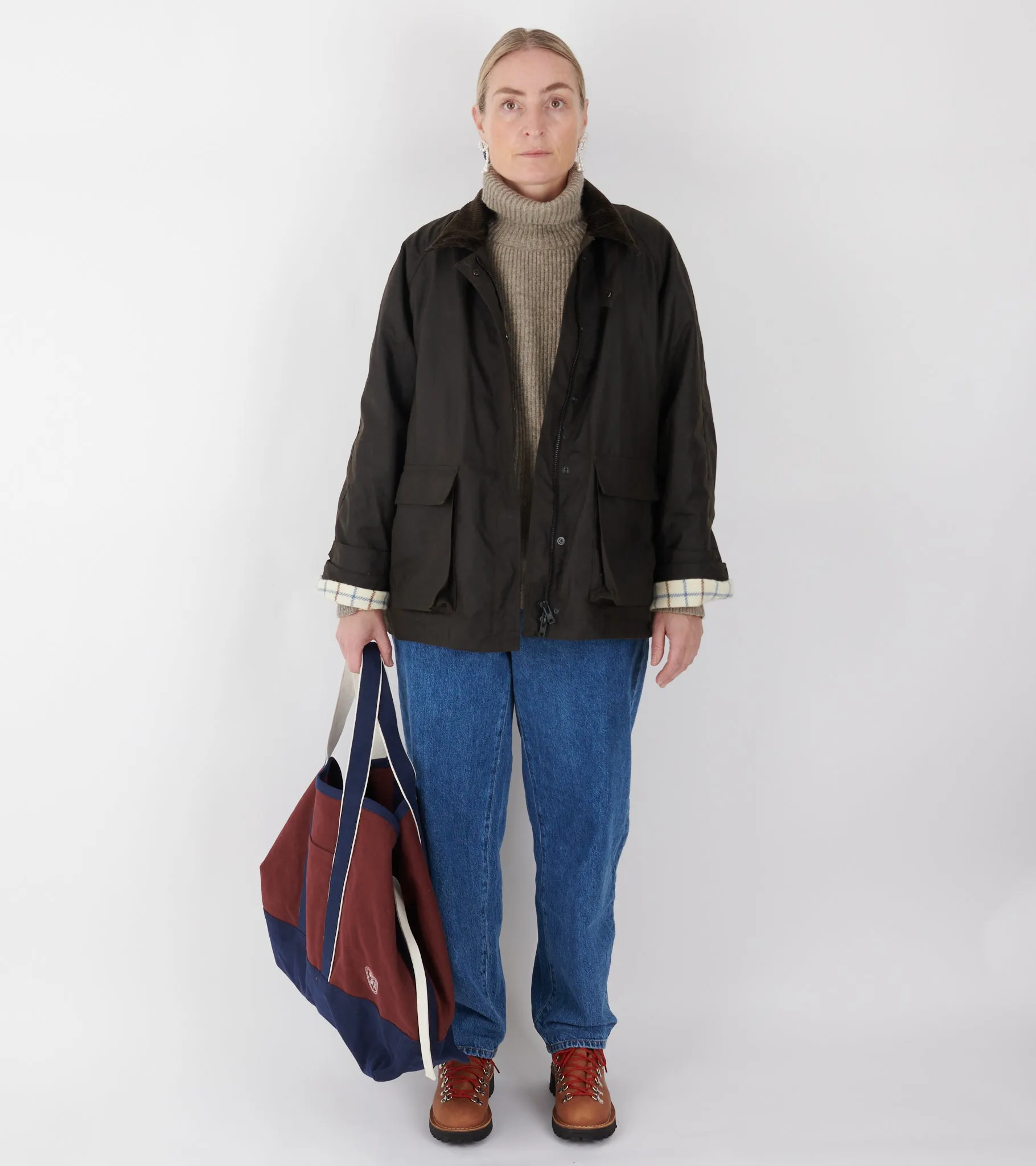 Oilskin Jacket Dark Brown sold by Dr. Adams product image thumbnail 5