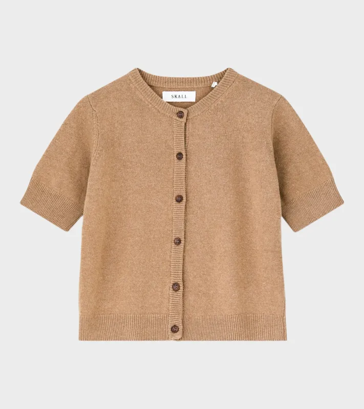 Diana Cardigan Camel made by Skall Studio