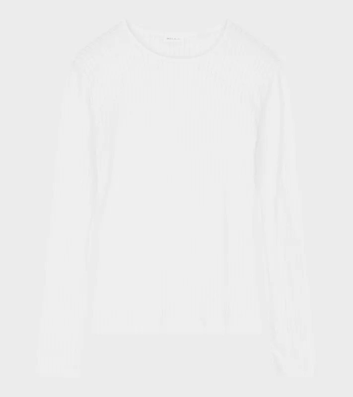 Liv Blouse Optic White sold by Dr. Adams