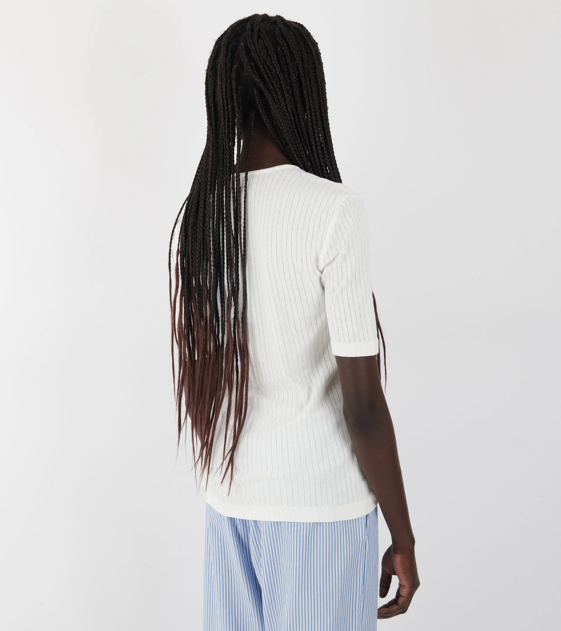 Liv Henley Tee Optic White sold by Dr. Adams product image thumbnail 5