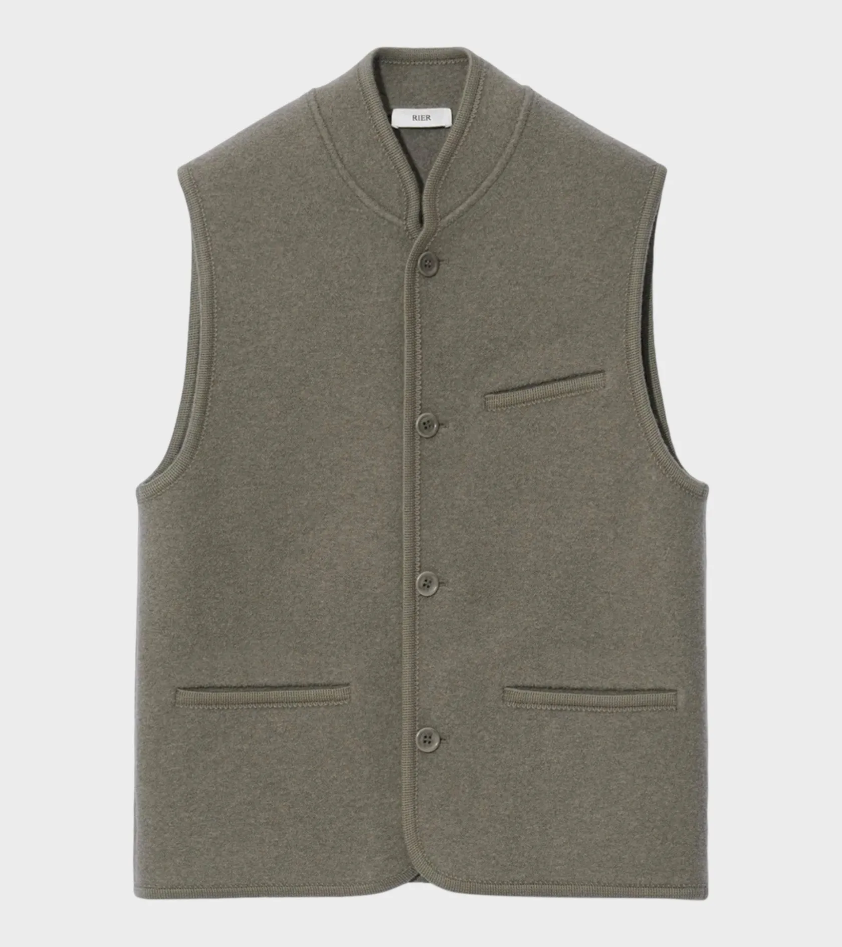 Walker Felted Vest Camoscio sold by Dr. Adams