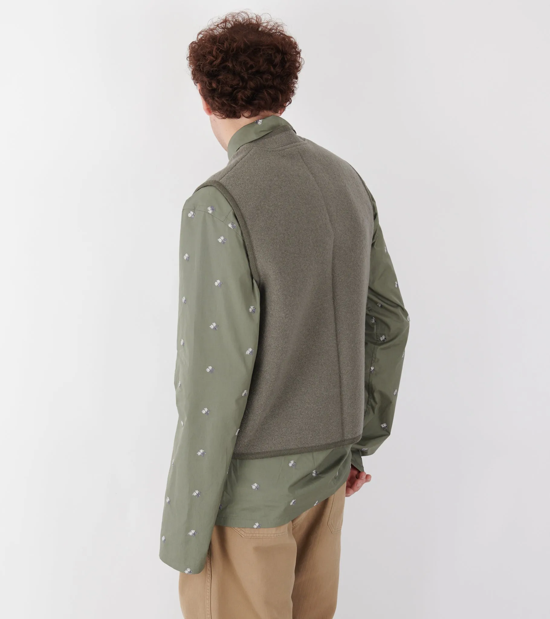 Walker Felted Vest Camoscio sold by Dr. Adams product image thumbnail 5