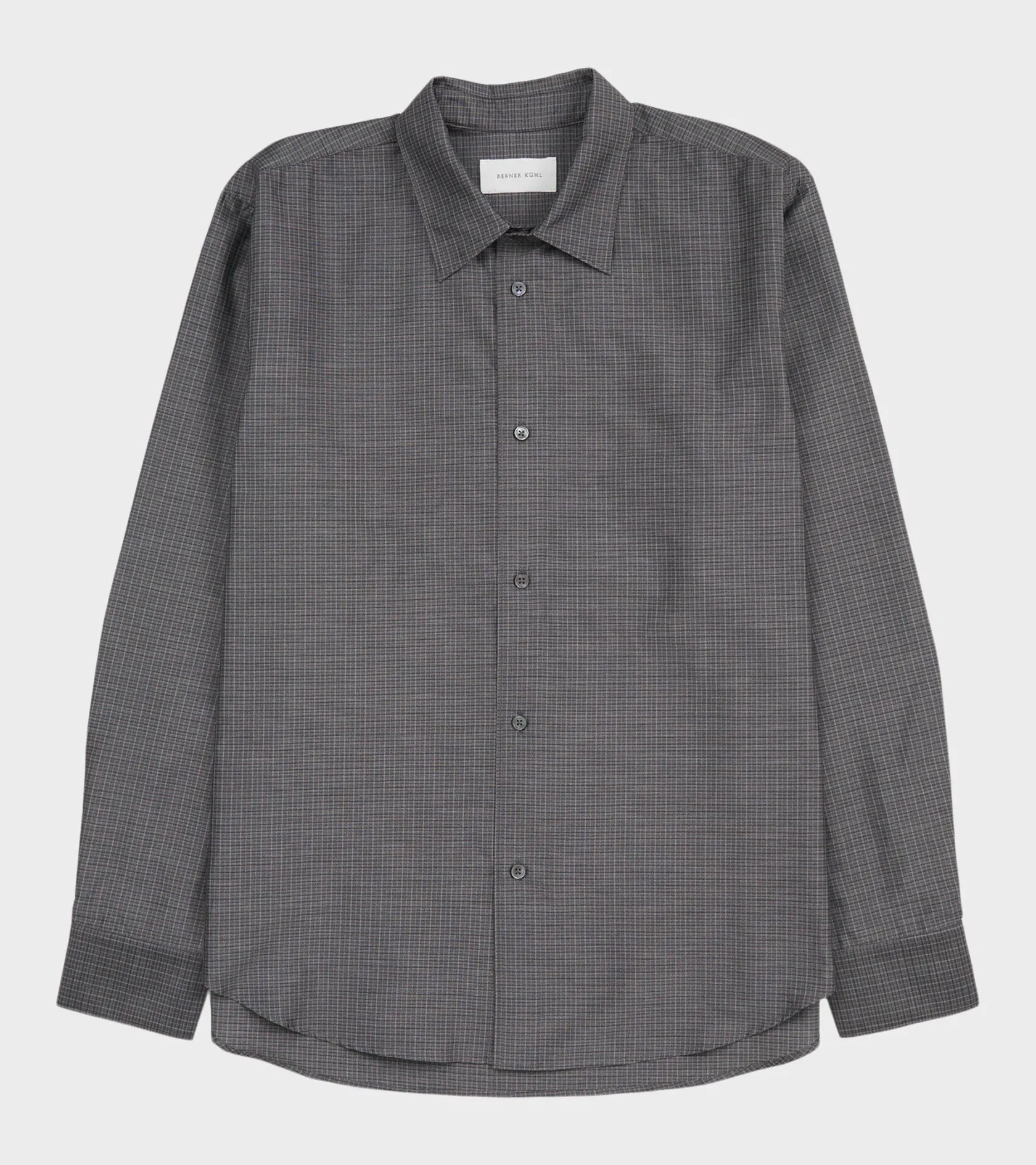 Volume Shirt Grid Charcoal sold by Dr. Adams