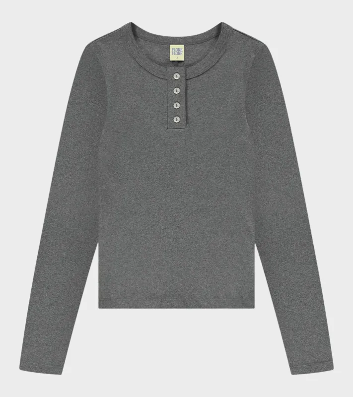 Jess Longsleeve Melee Grey sold by Dr. Adams