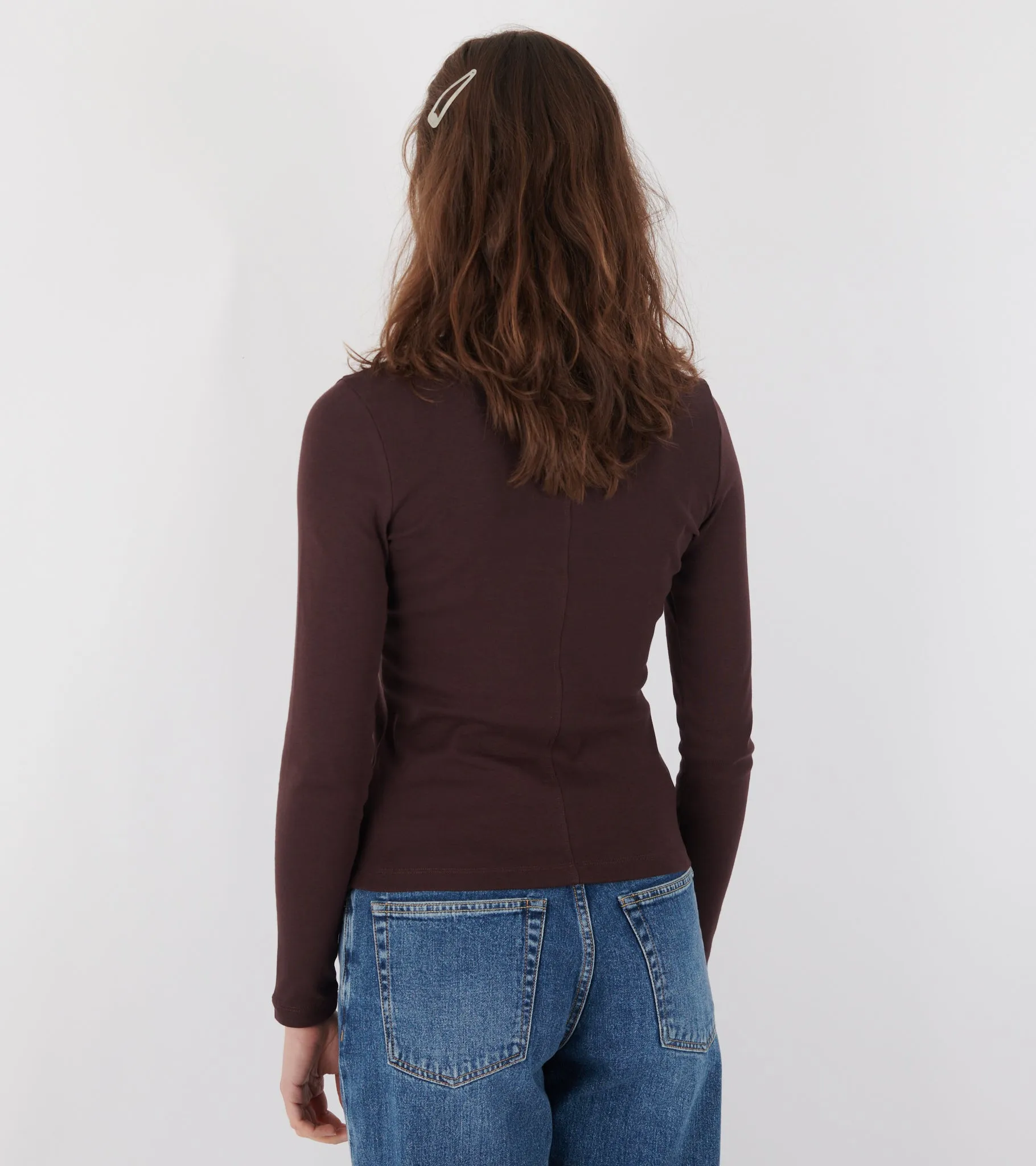 Jess Longsleeve Choco Plum sold by Dr. Adams product image thumbnail 5