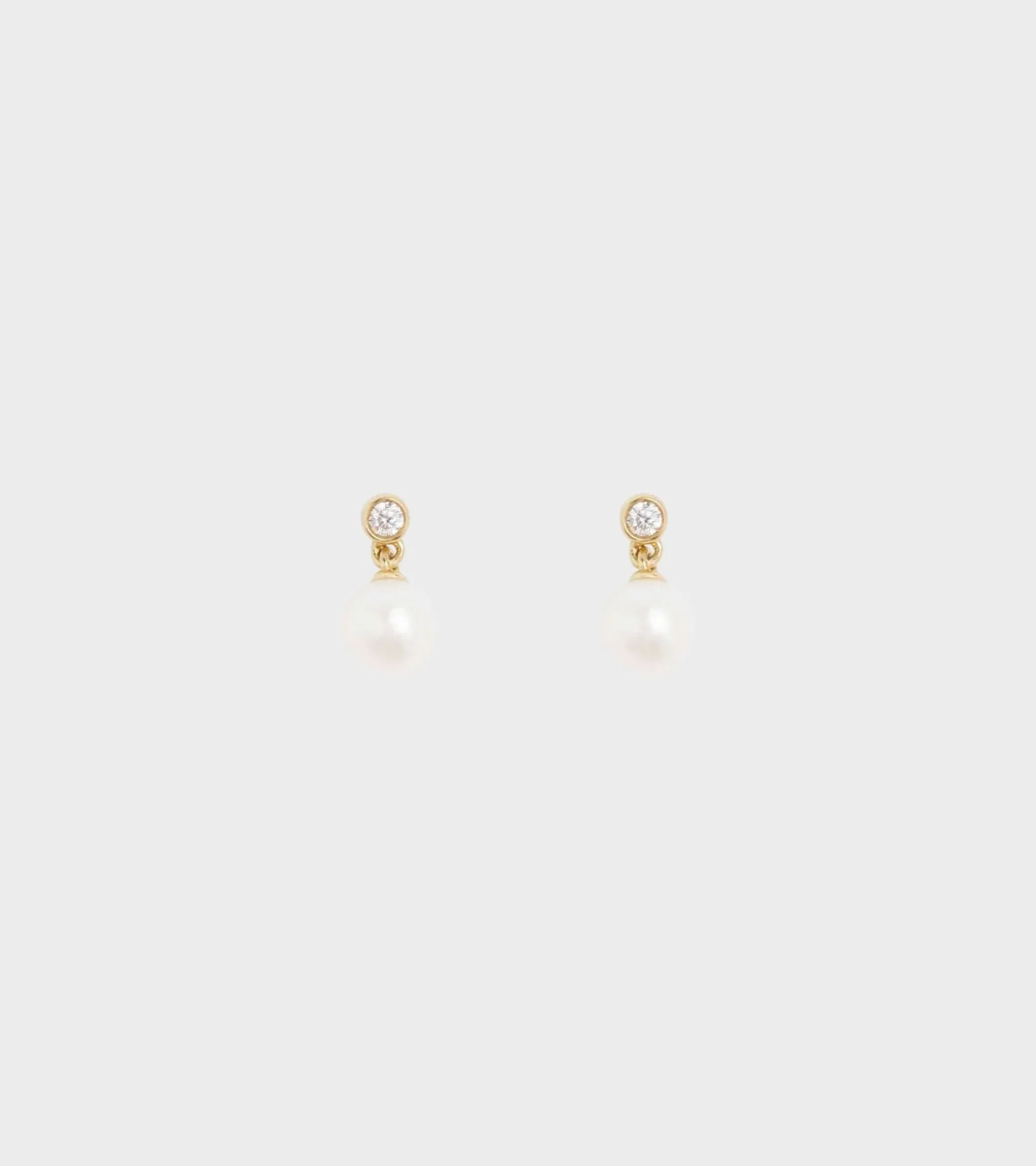 Odile Mini Earrings Gold sold by Dr. Adams