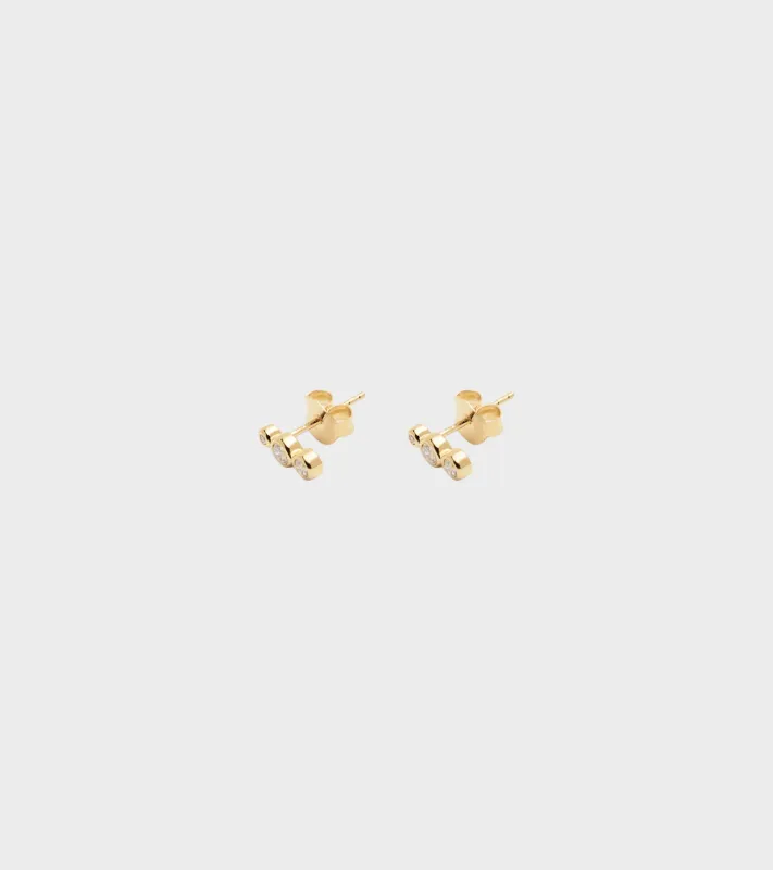 Odile Studs Gold sold by Dr. Adams