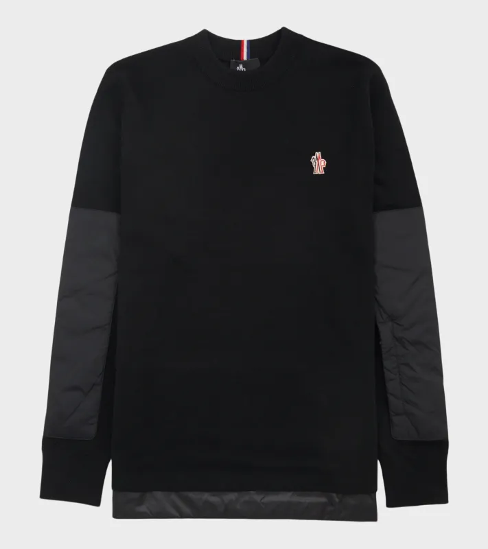 Wool & Nylon Pullover Black sold by Dr. Adams
