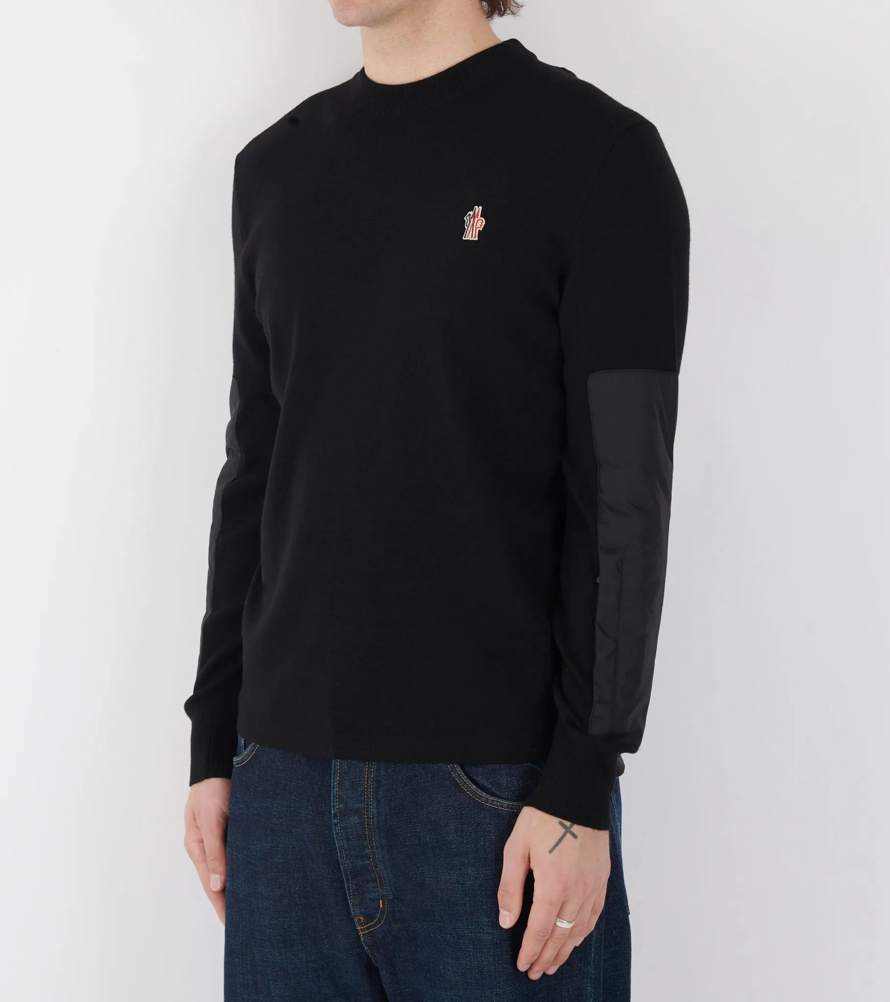 Wool & Nylon Pullover Black sold by Dr. Adams product image thumbnail 3