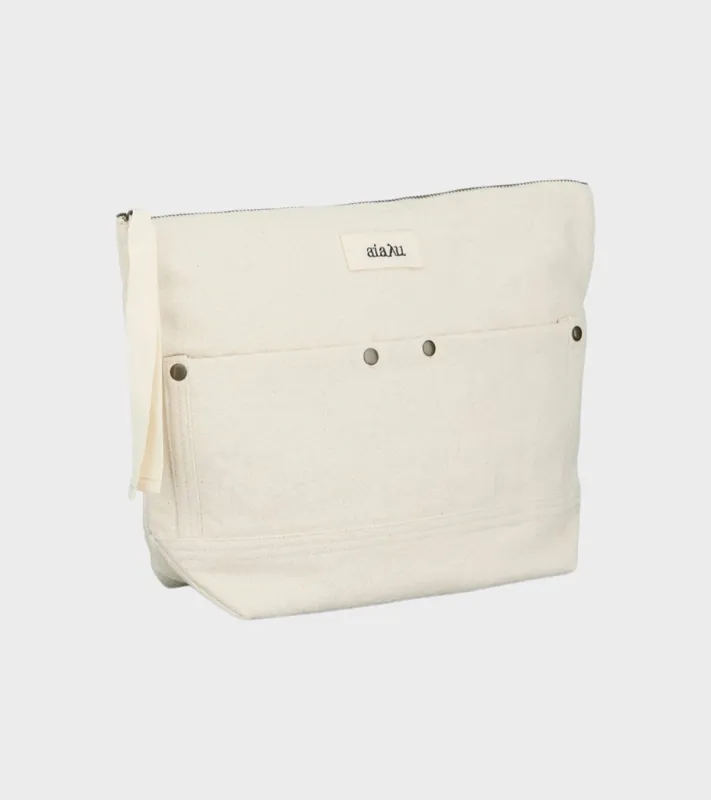 Pouch Pocket Canvas Pure Ecru sold by Dr. Adams