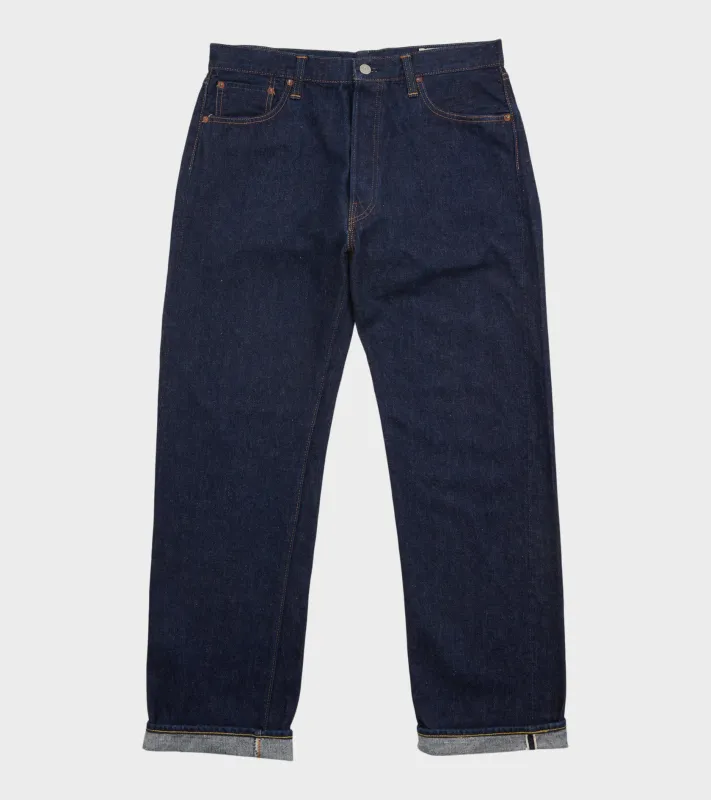 The 1950s Selvedge Denim Jeans One Wash Dark Blue made by orSlow