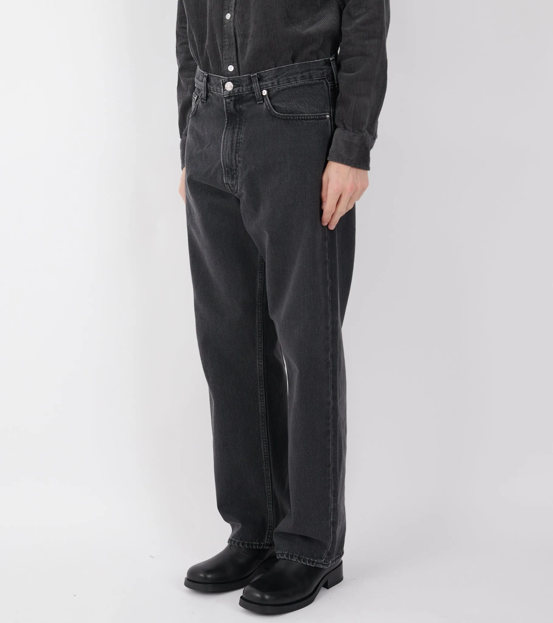 101 Dad Fit Denim Jeans Black Stone Washed sold by Dr. Adams product image thumbnail 3