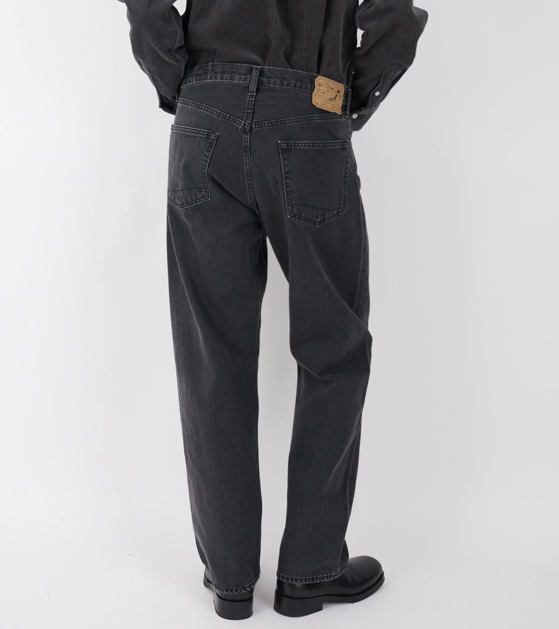 101 Dad Fit Denim Jeans Black Stone Washed sold by Dr. Adams product image thumbnail 5
