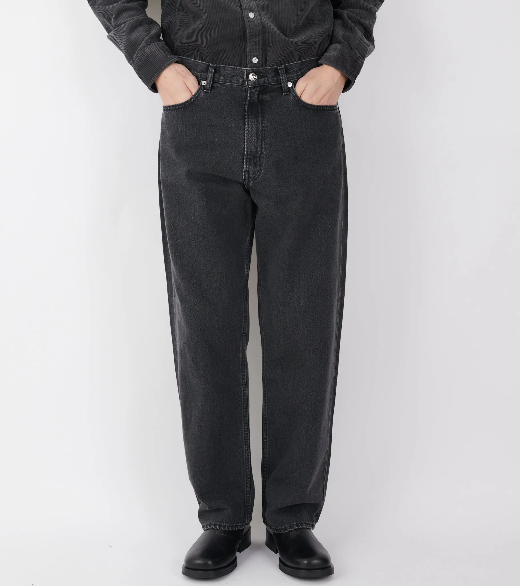 101 Dad Fit Denim Jeans Black Stone Washed sold by Dr. Adams product image thumbnail 2