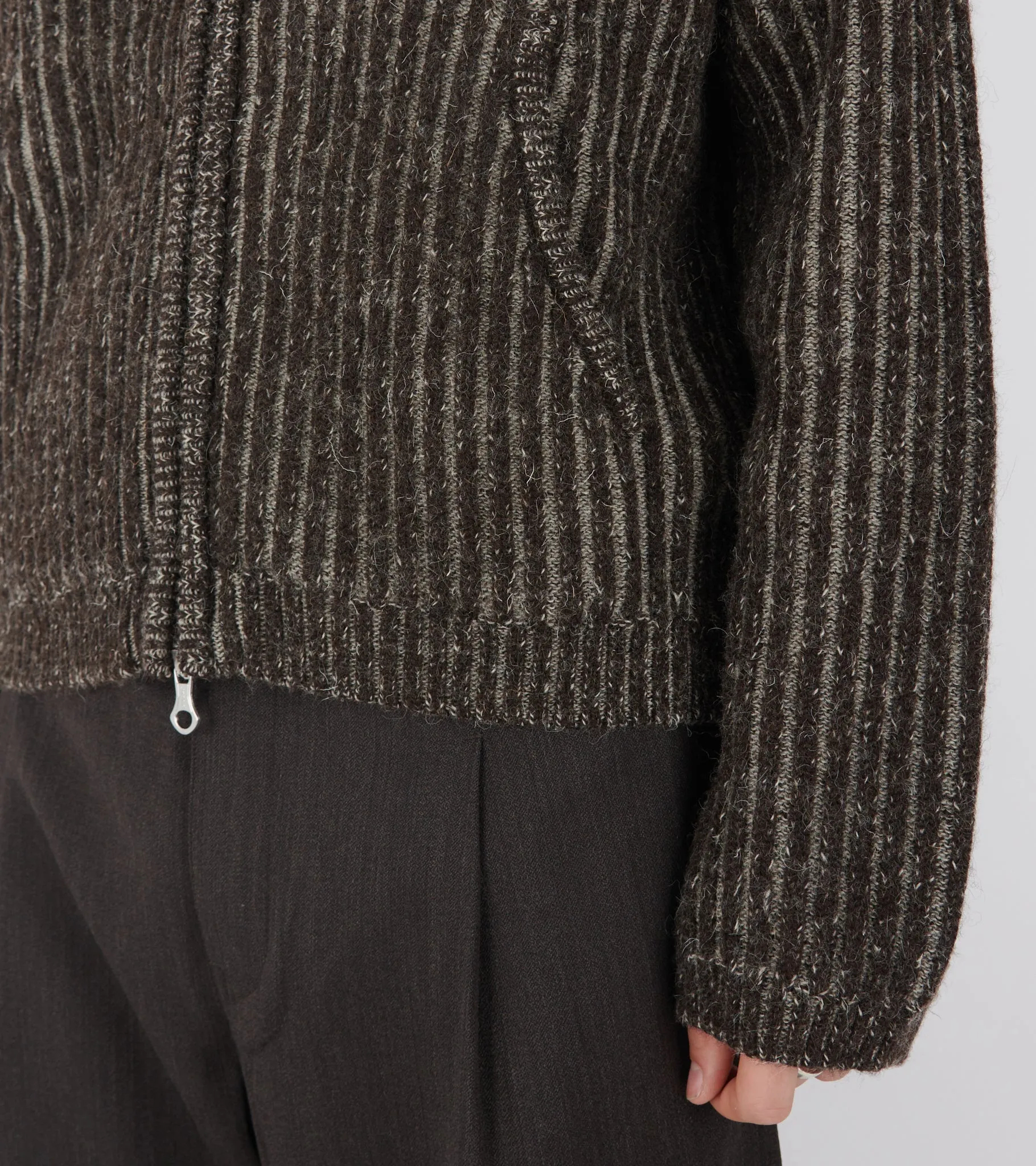 Level Hood Vanise Brown Stripe Isles Wool sold by Dr. Adams product image thumbnail 5