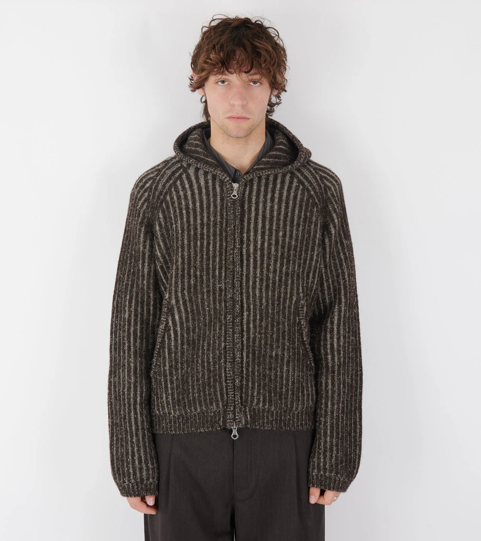 Level Hood Vanise Brown Stripe Isles Wool sold by Dr. Adams product image thumbnail 4