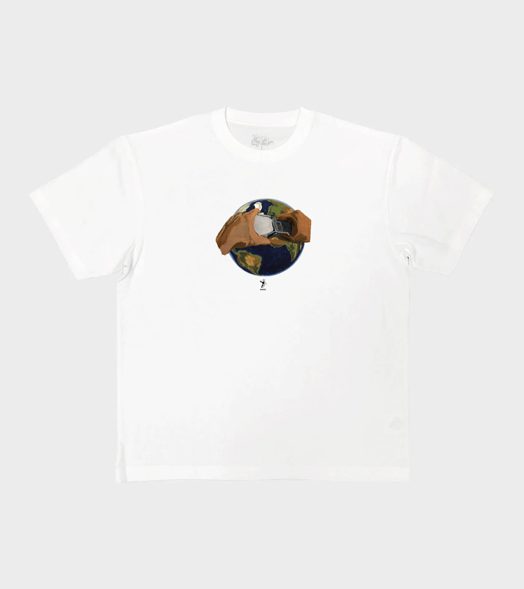 Turbulence Tee White sold by Dr. Adams