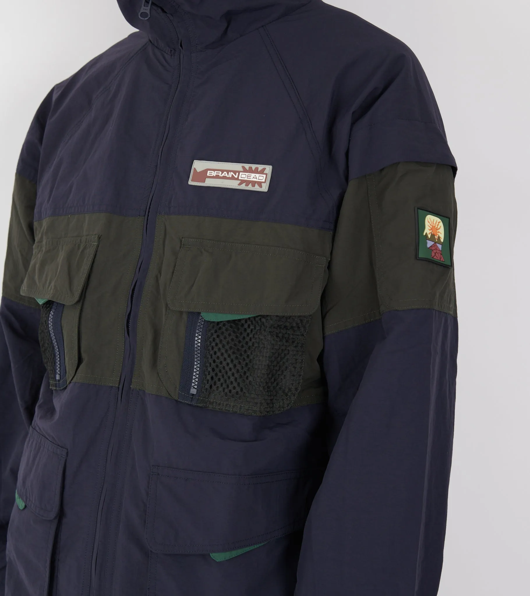 Paneled Snow Jacket Navy sold by Dr. Adams product image thumbnail 4