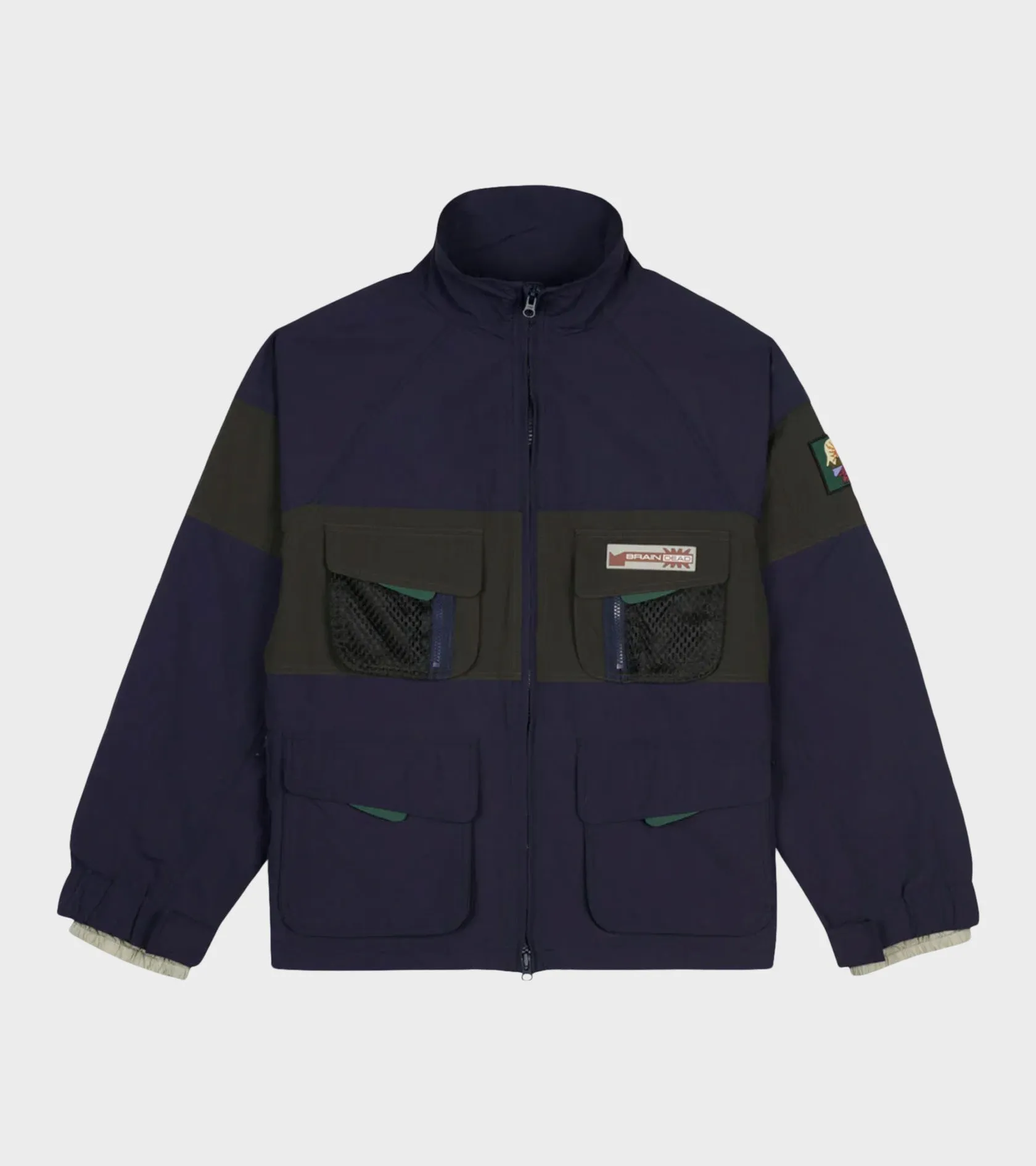 Paneled Snow Jacket Navy sold by Dr. Adams