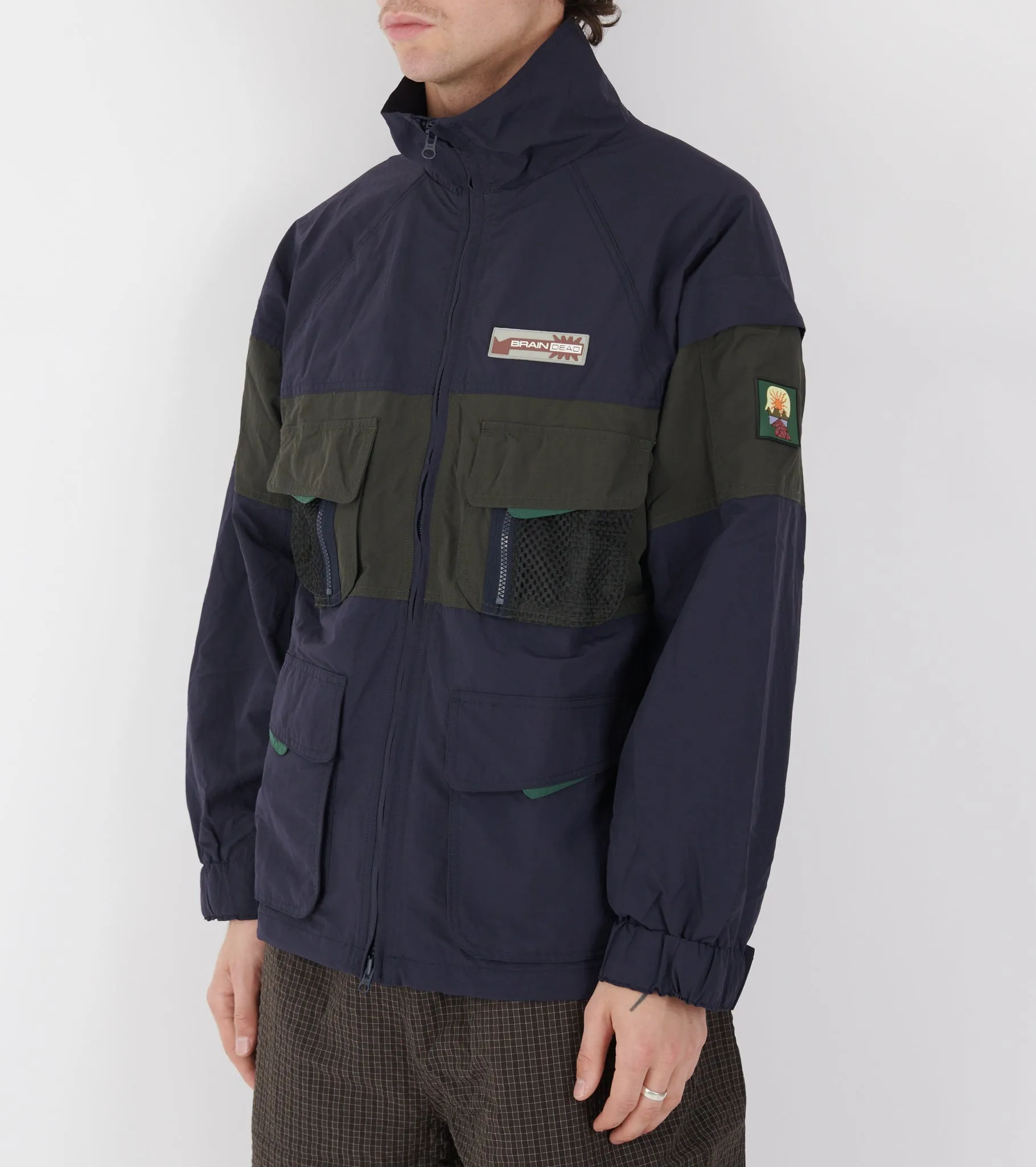 Paneled Snow Jacket Navy sold by Dr. Adams product image thumbnail 3
