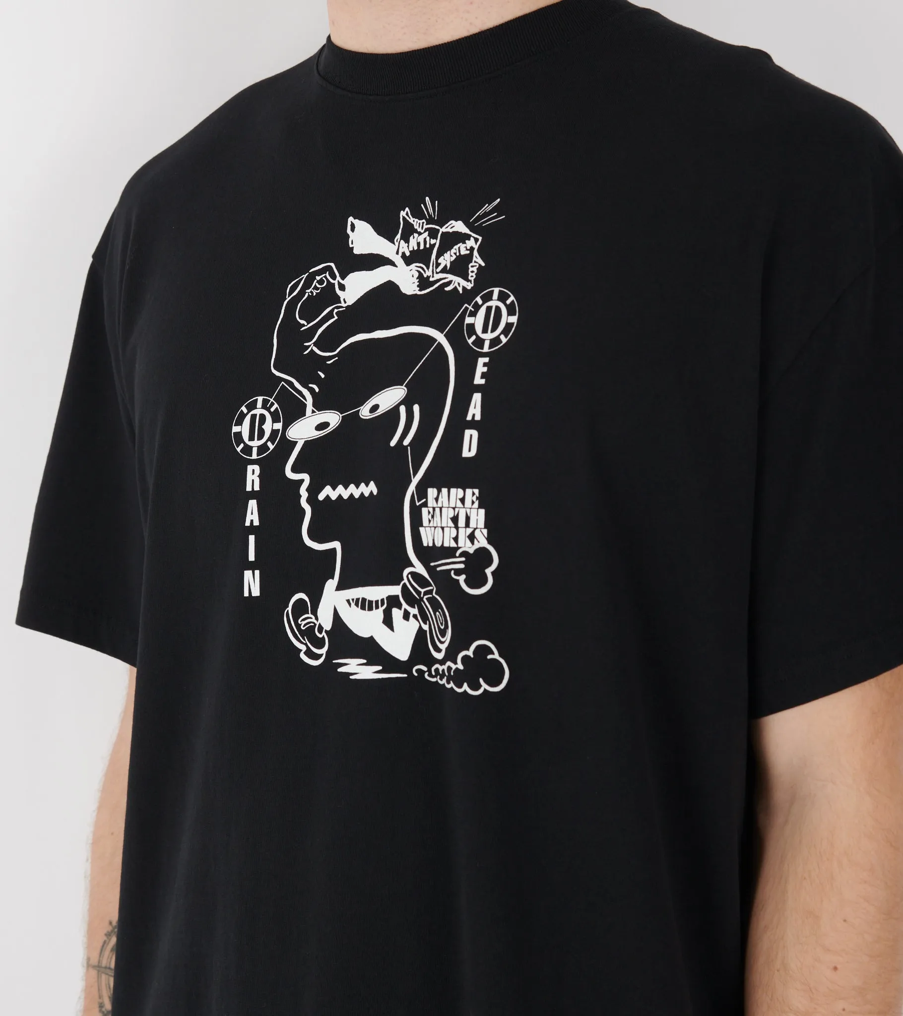 Earth Works T-shirt Black sold by Dr. Adams product image thumbnail 4