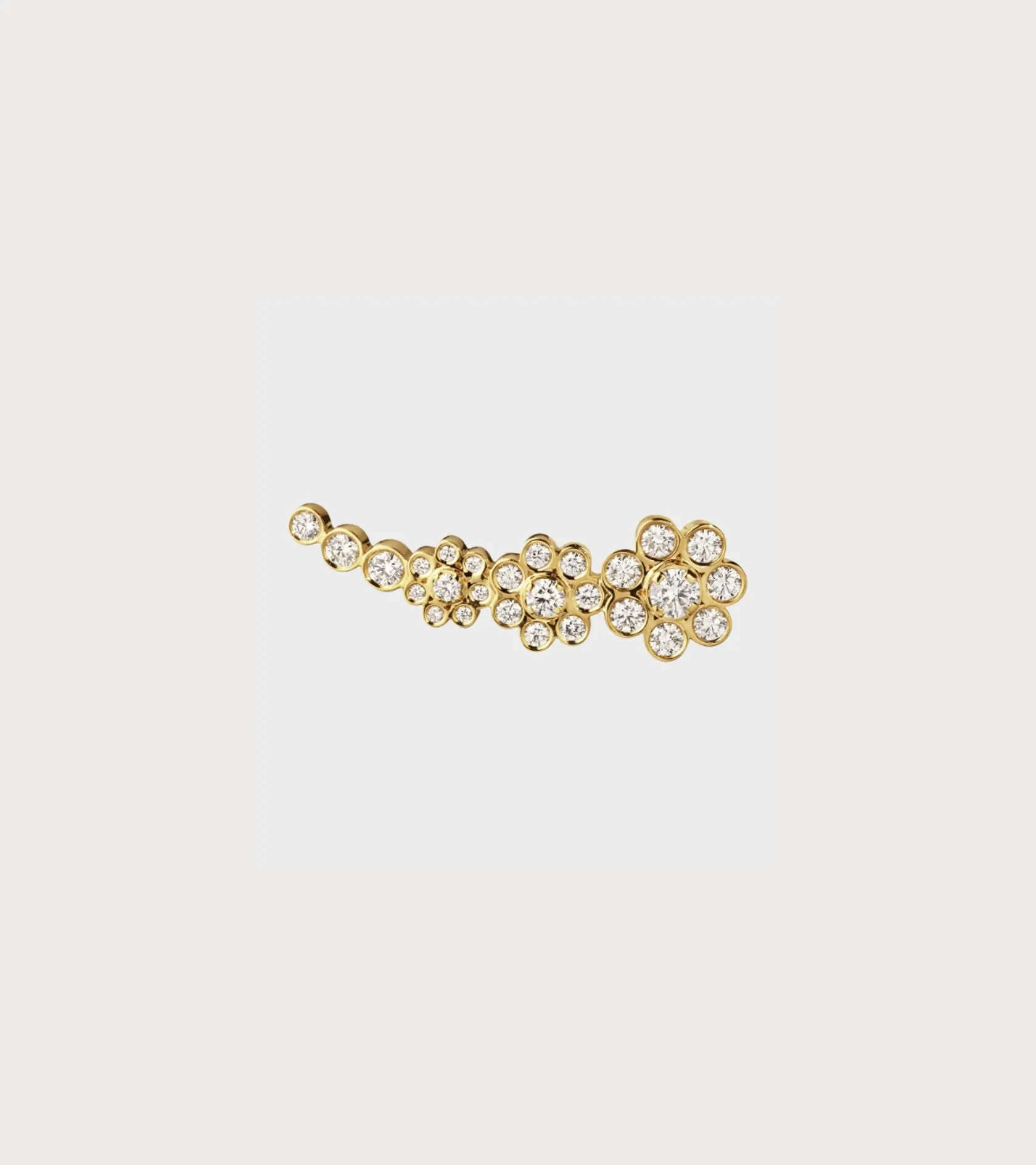 Croissant Fleur R Earring Gold sold by Dr. Adams