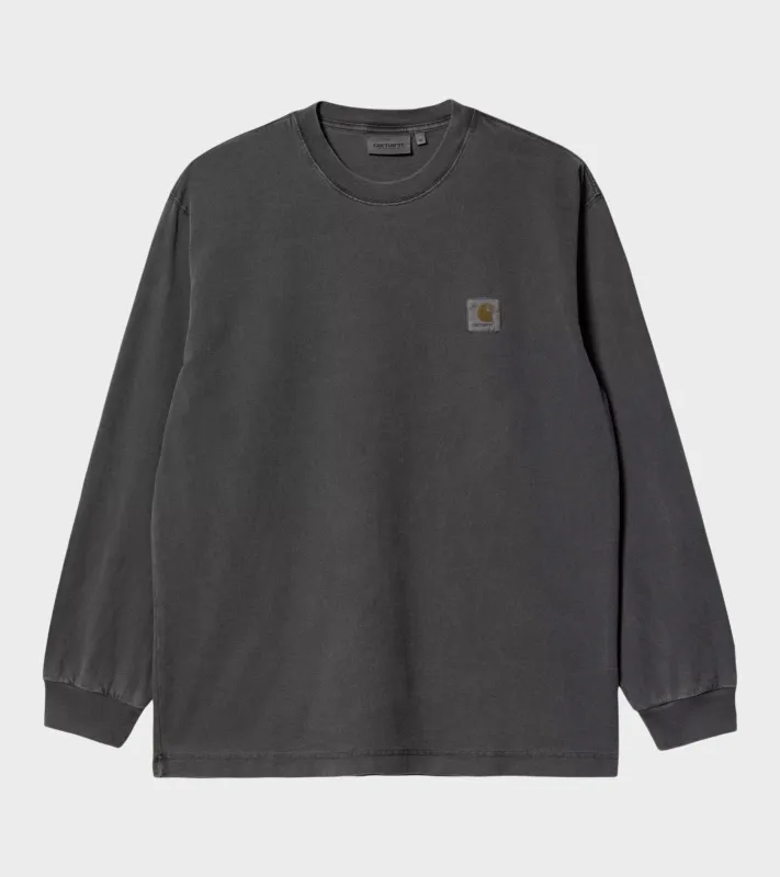L/S Vista T-shirt Garment Dyed Black sold by Dr. Adams