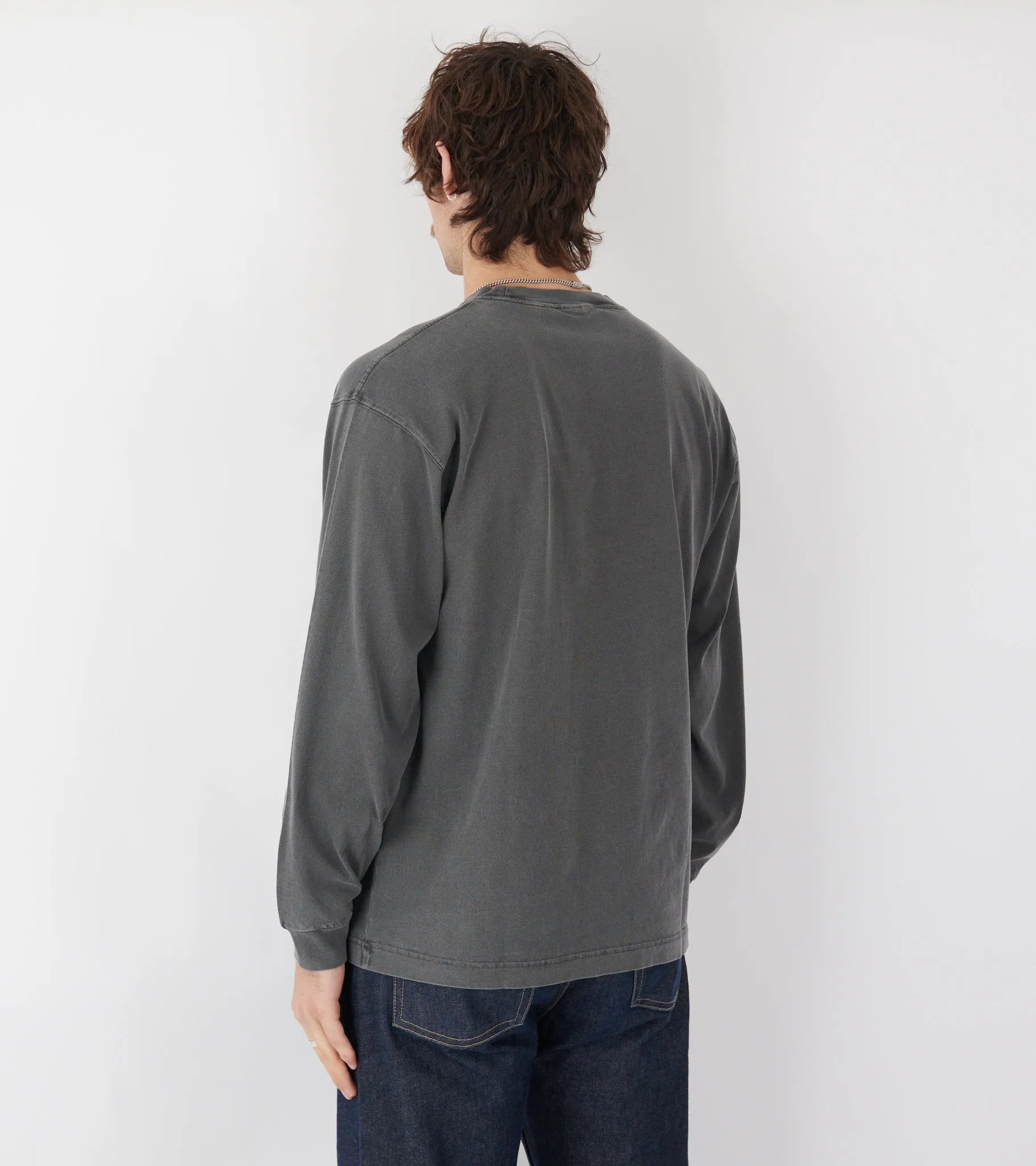 L/S Vista T-shirt Garment Dyed Black sold by Dr. Adams product image thumbnail 5