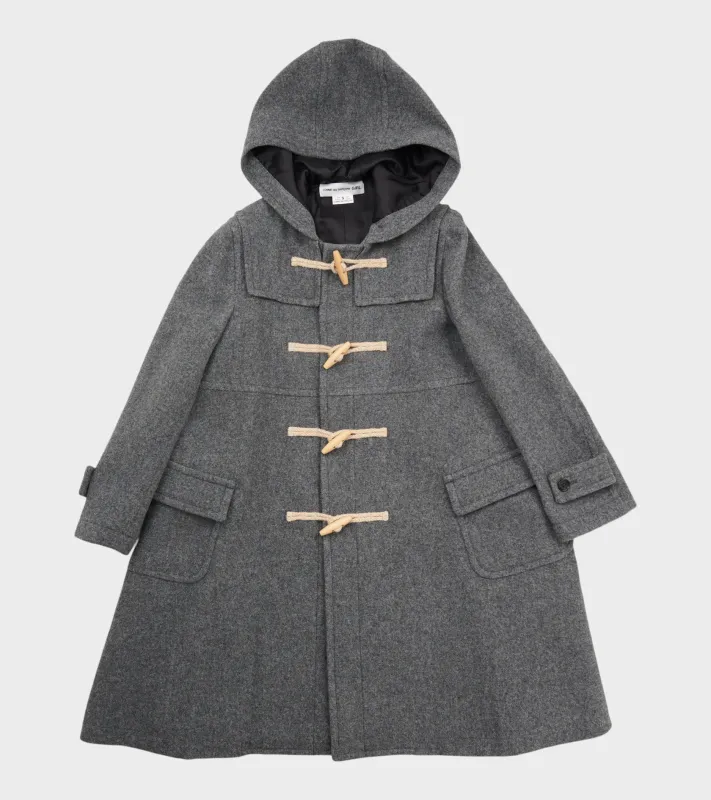 Hooded Wool Coat Grey sold by Dr. Adams