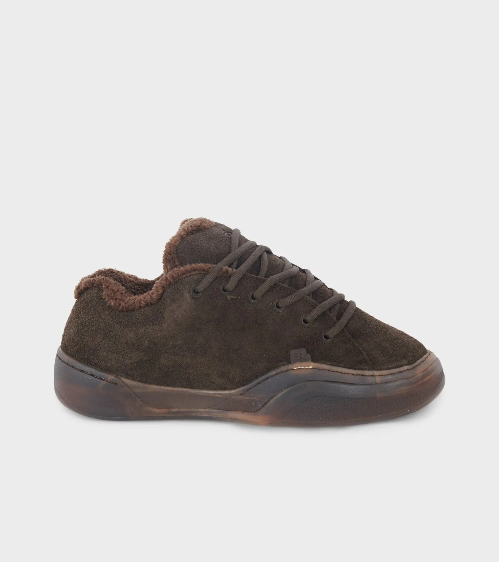 Suede Vamp Skate Sneakers Mud Brown sold by Dr. Adams