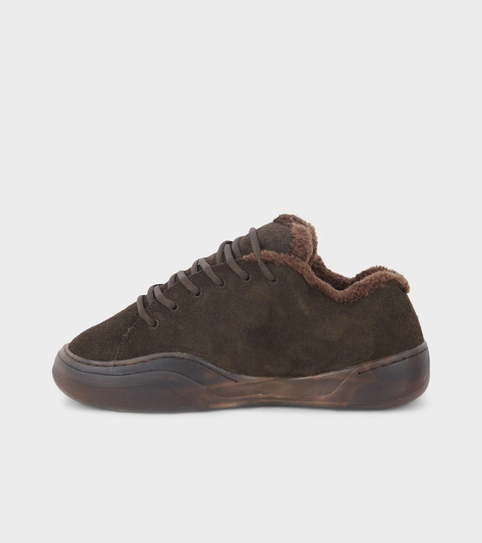 Suede Vamp Skate Sneakers Mud Brown sold by Dr. Adams product image thumbnail 2