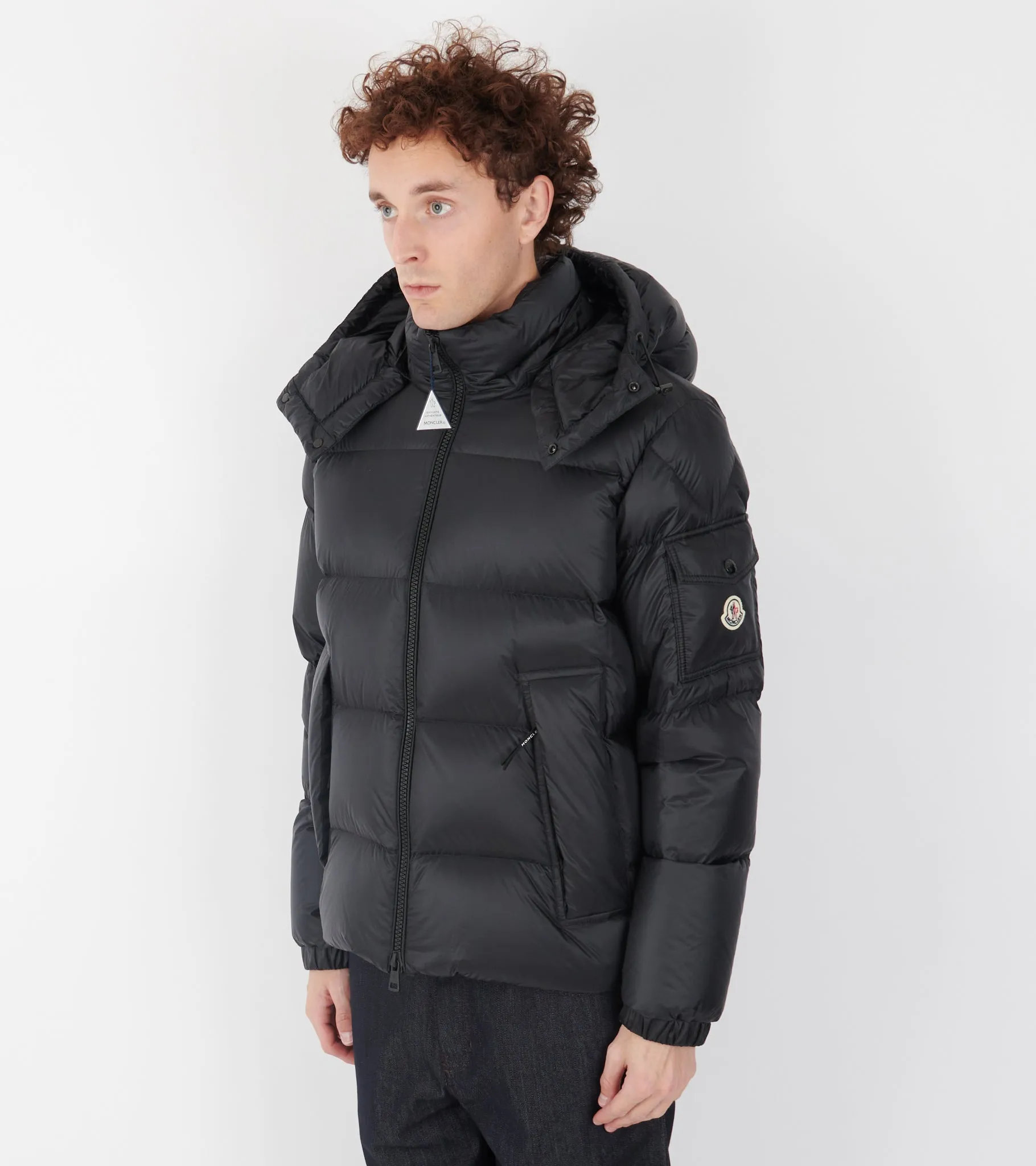 Couyere Hooded Down Jacket Black sold by Dr. Adams product image thumbnail 3